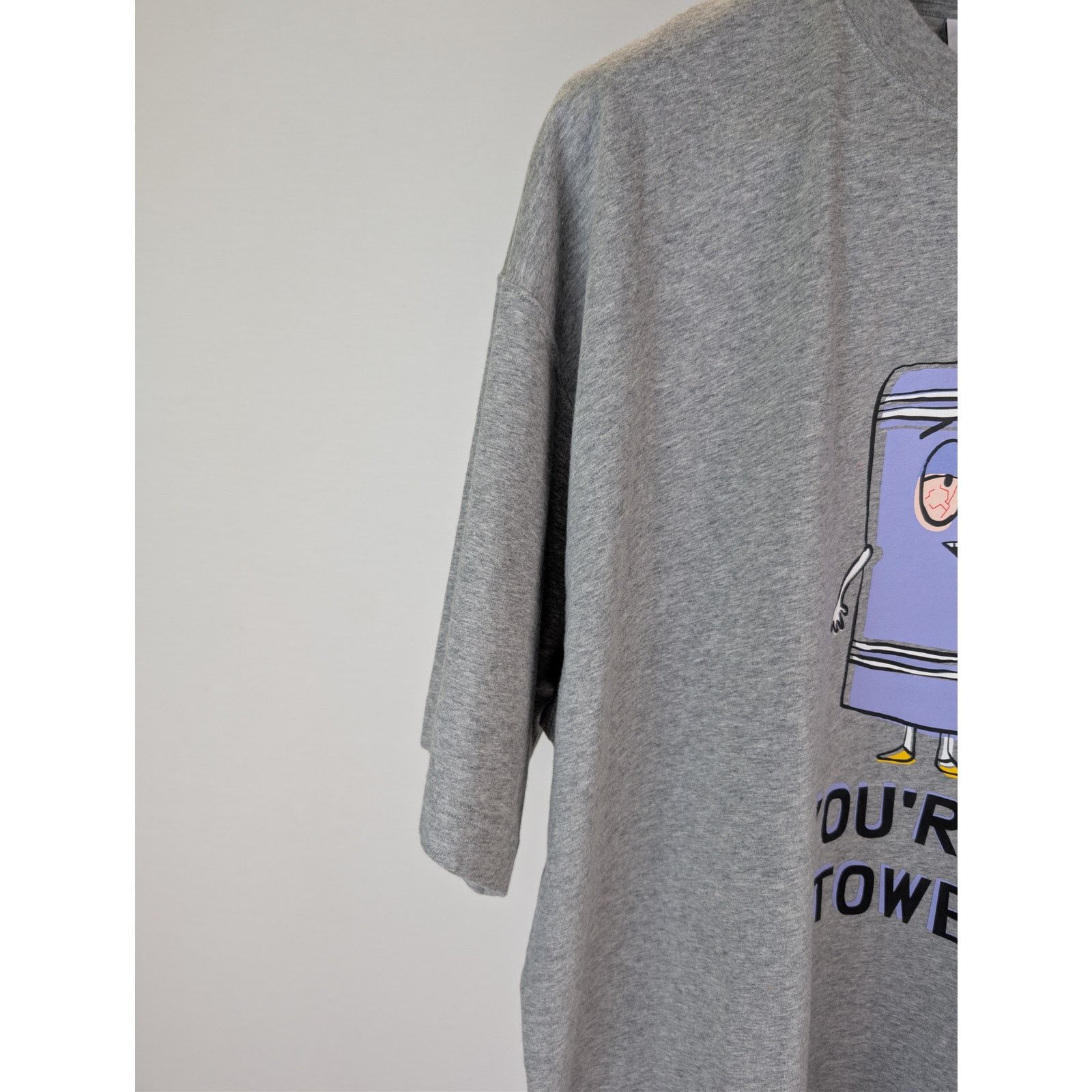 Vetements o1rshd1 Graphic Print Oversized T-Shirt in Grey Size US M / EU 48-50 / 2 - 6 Thumbnail