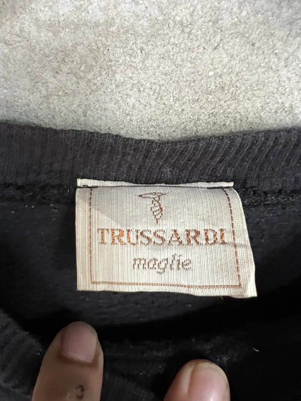 Trussardi Vintage Trussardi Spell Out Sweatshirt Size US M / EU 48-50 / 2 - 4 Thumbnail