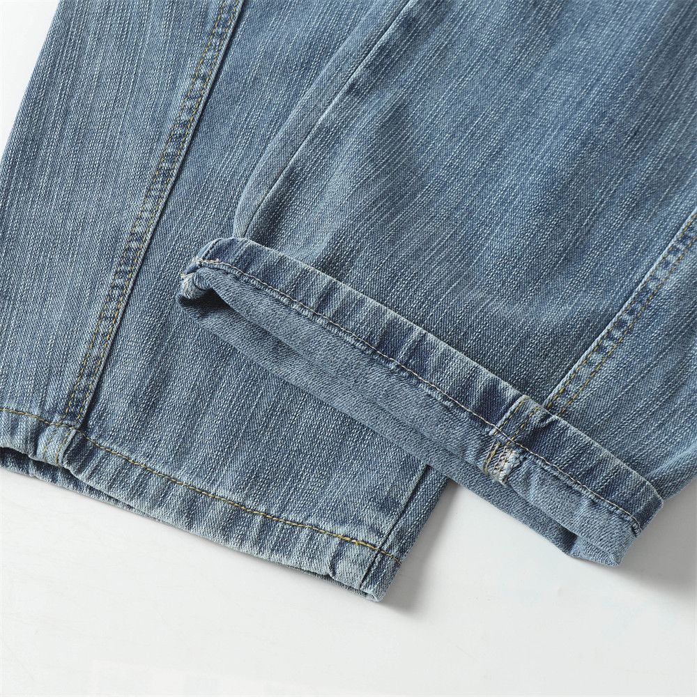 Japanese Brand × Jean Vintage loose men's distressed washed straight cutlass jeans Size US 32 / EU 48 - 5 Thumbnail
