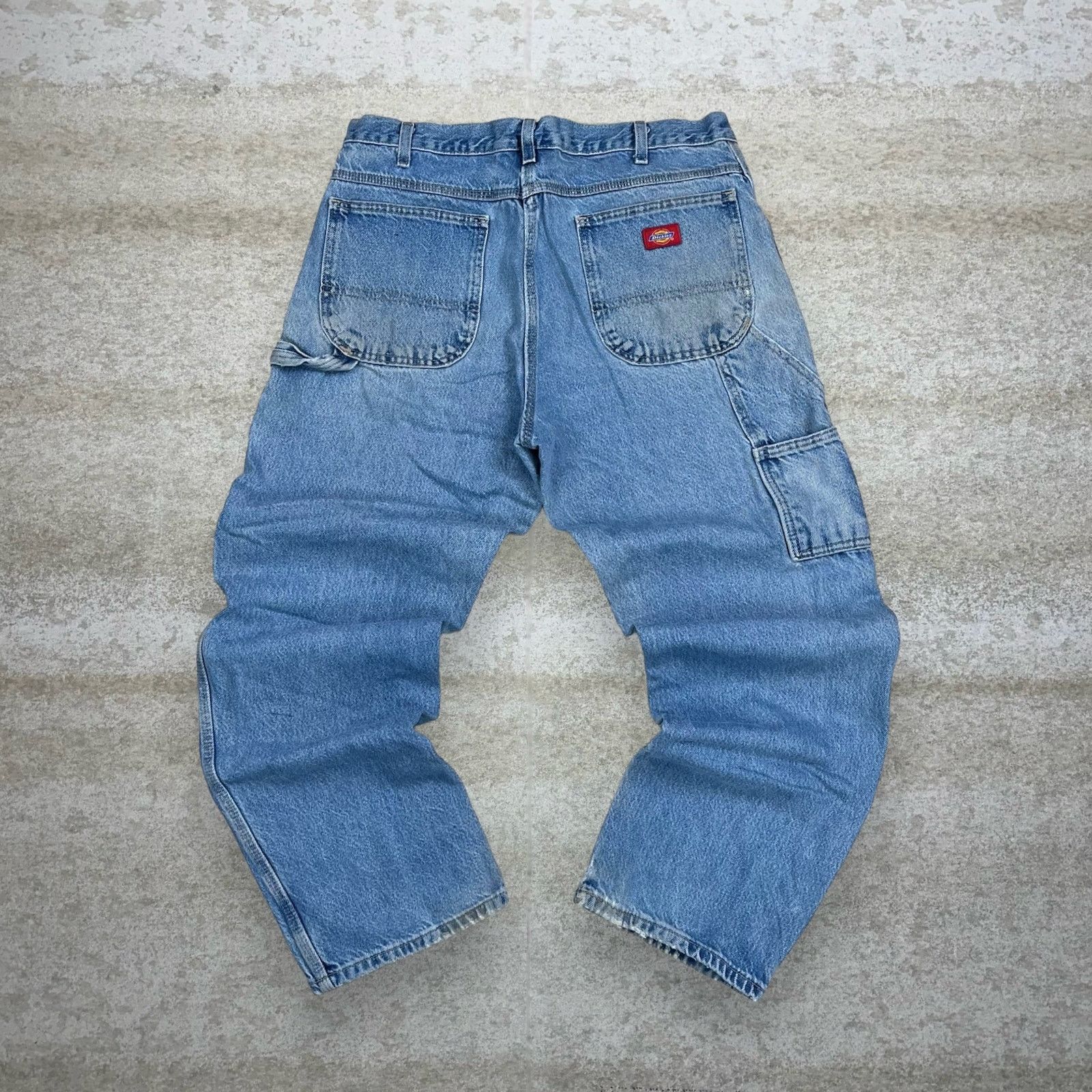 Vintage Crazy Vintage 90s Dickies Carpenter Jeans Baggy Light Wash ...