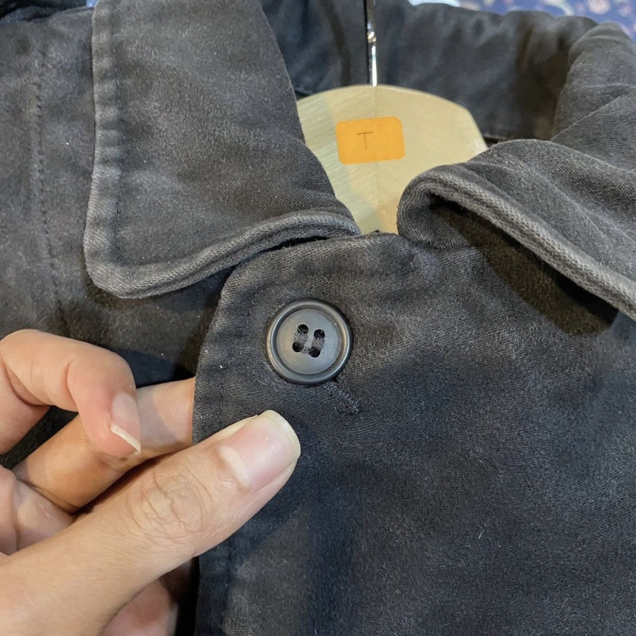 A.P.C. A.P.C Vintage Military Field Jacket Black Utility Chore Coat Size US M / EU 48-50 / 2 - 10 Thumbnail