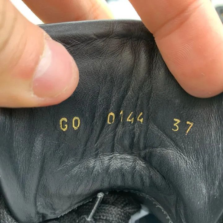 Louis Vuitton Louis Vuitton Black Logo High-Top Sneakers -2508 Size US 6.5 / EU 39-40 - 4 Thumbnail