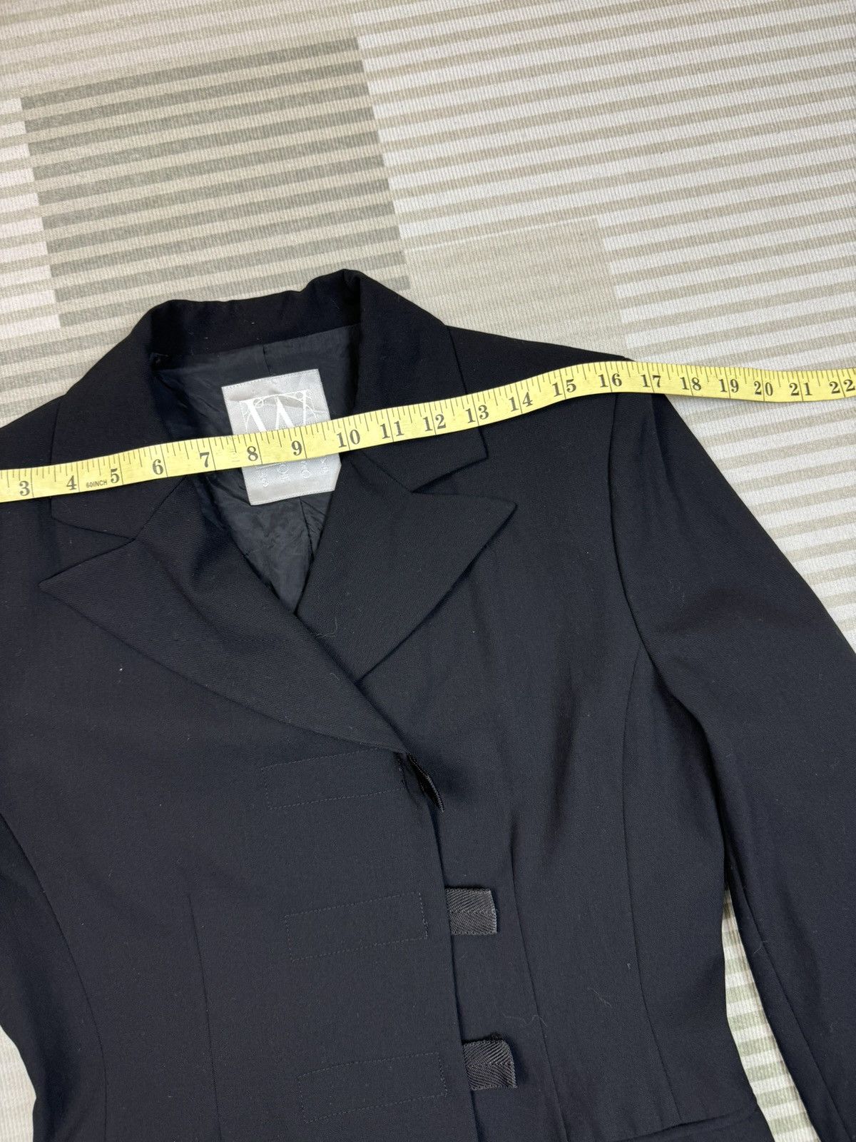 Yohji Yamamoto WorkShop By Yohji Yamamoto Women Blazer Size 36S - 10 Thumbnail