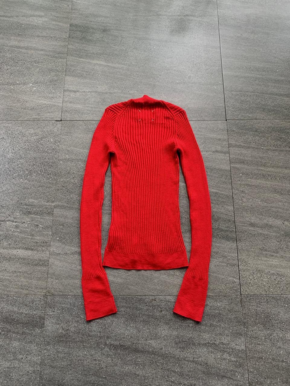 Maison Margiela FREE TAX! Line 4 Wool Ribbed Knit Sweater Size S / US 4 / IT 40 - 5 Thumbnail