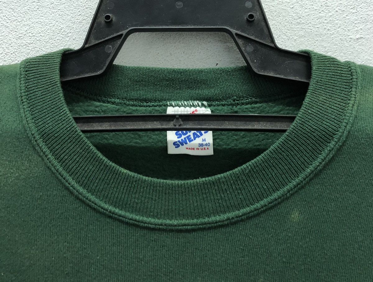 Jerzees × Vintage Vintage Jerzees Super Sweats Wisconsin Made In Usa Sweatshirt Size US M / EU 48-50 / 2 - 3 Thumbnail