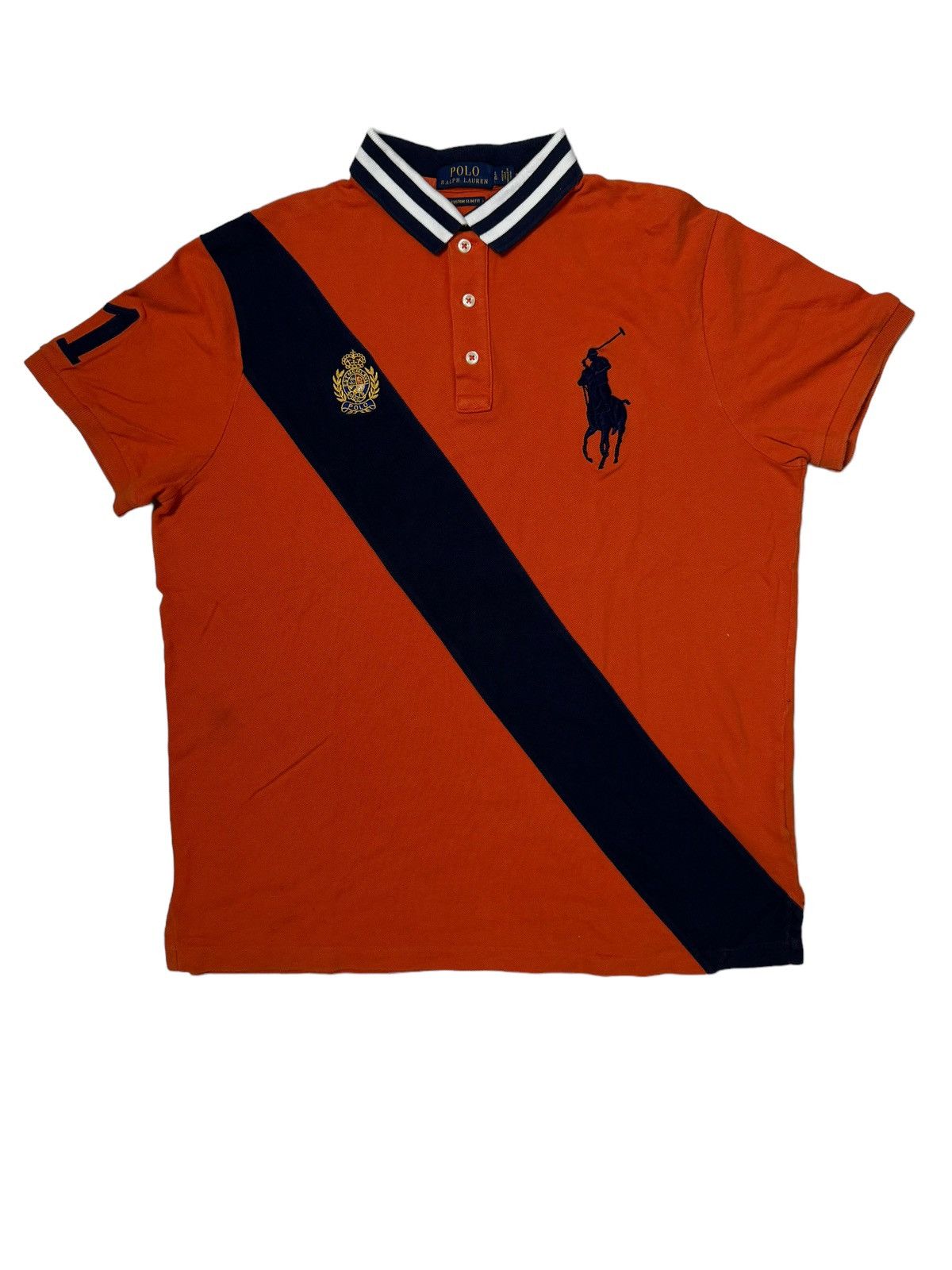 Polo Ralph Lauren × Ralph Lauren POLO RALPH LAUREN STRIPE BIG PONY NO 1 Size US L / EU 52-54 / 3 - 1 Thumbnail