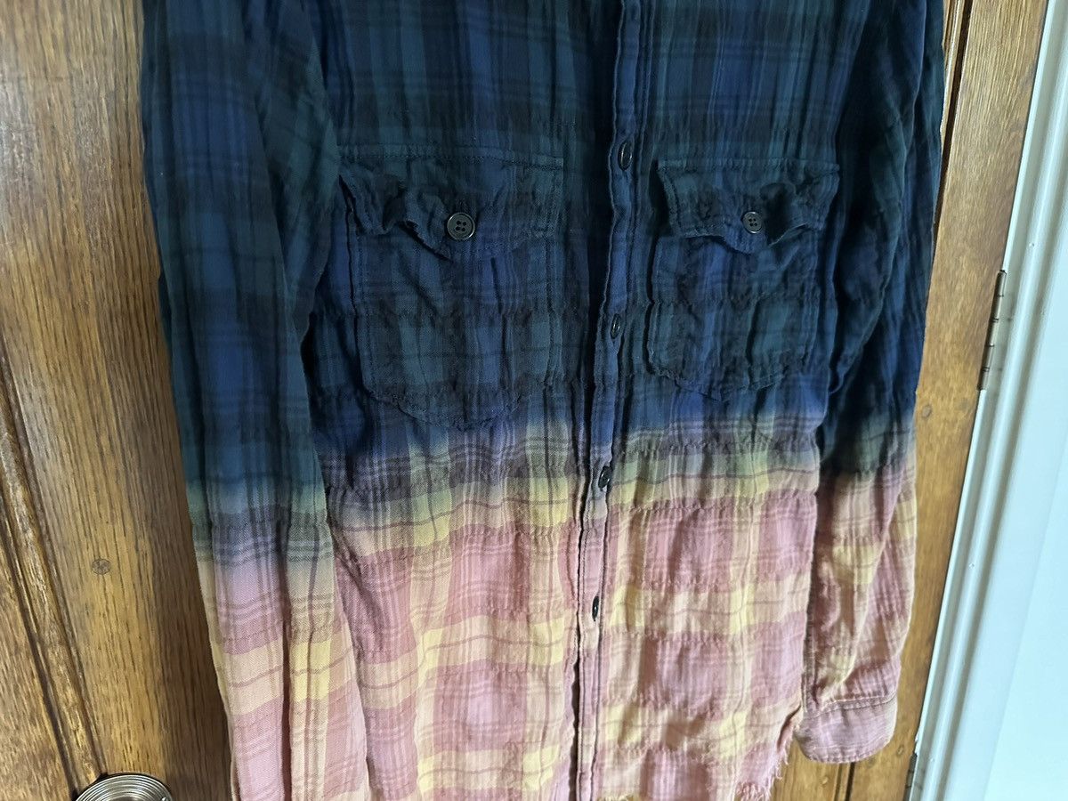 Saint Laurent Paris SS16 Saint Laurent surf sound bleached flannel 2 tone Hedi Size US XS / EU 42 / 0 - 13 Thumbnail