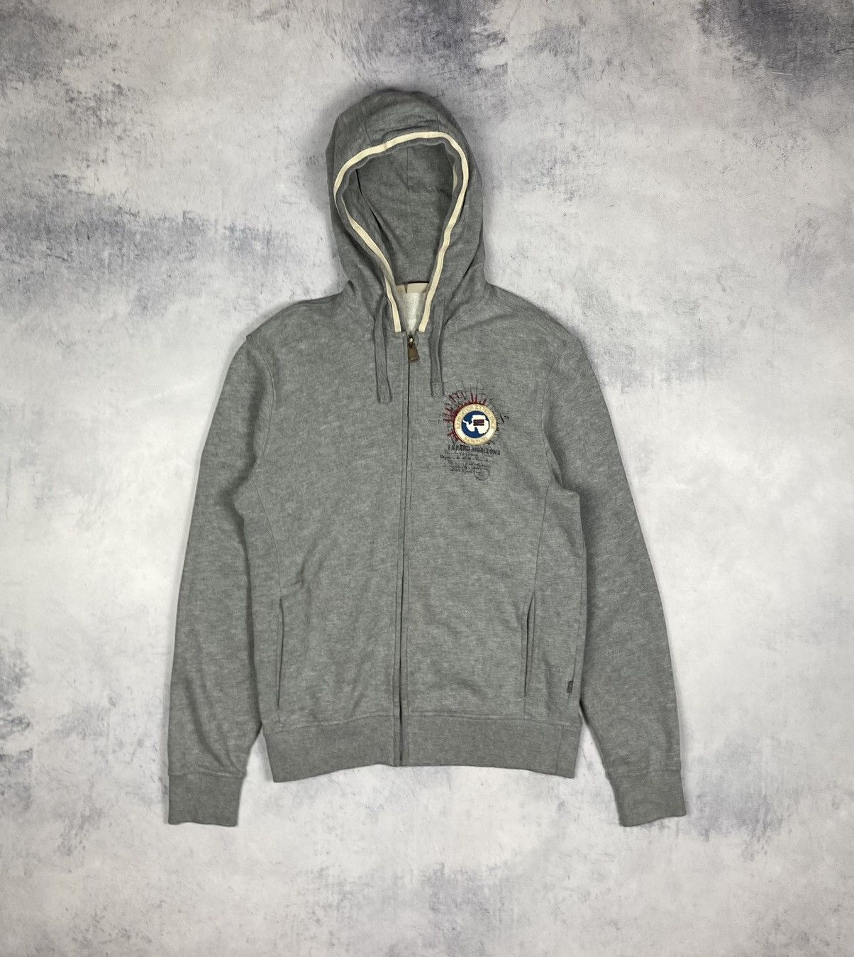 Napapijri Napapijri Outdoor Life Gorpcore Hoodie Zip Up Gray size s Size US S / EU 44-46 / 1 - 2 Thumbnail