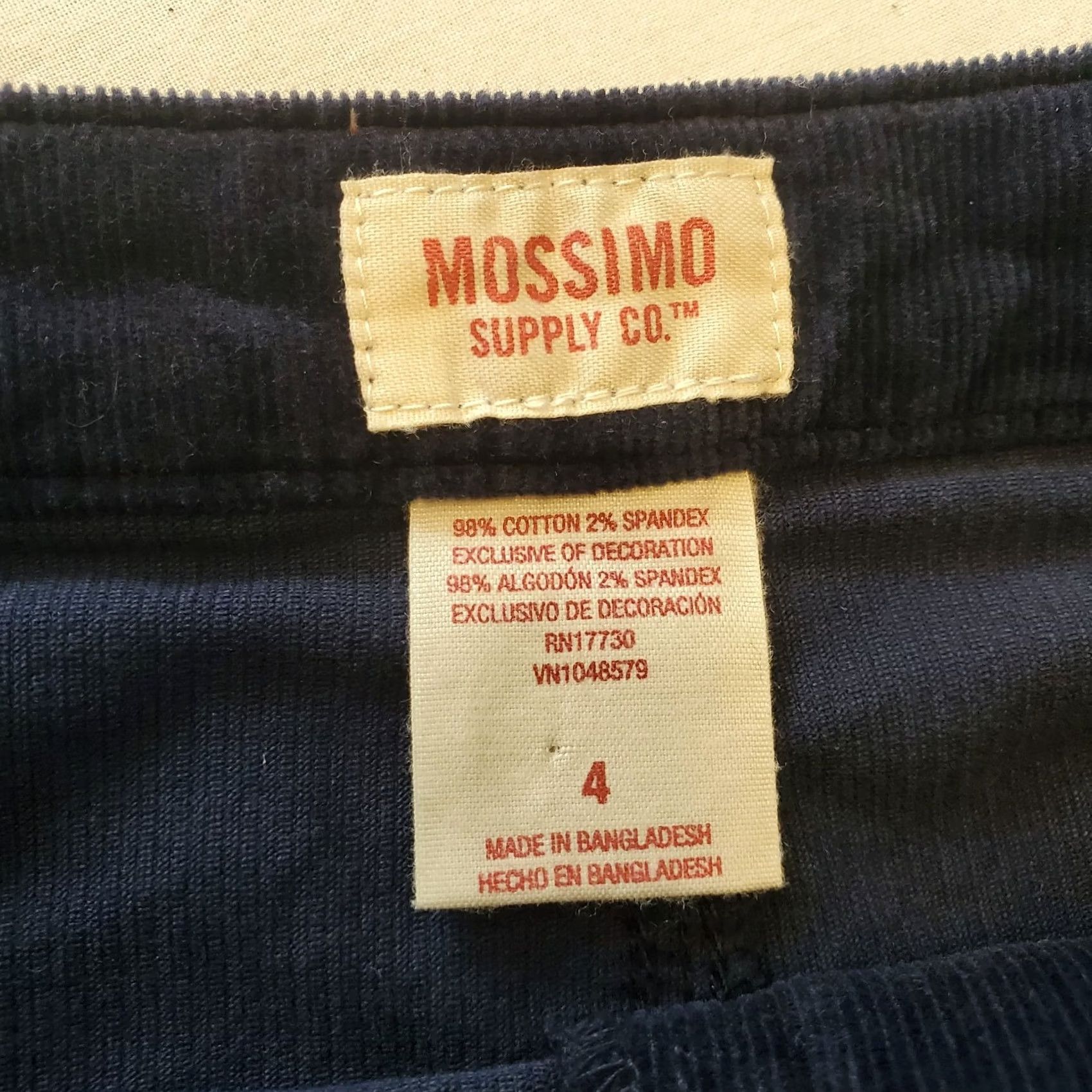 Mossimo Vintage Mossimo Y2K Blue Corduroy Embroidered Mini Skirt Sz 4 Boho Hippie Fall Size 27" / US 4 / IT 40 - 4 Thumbnail