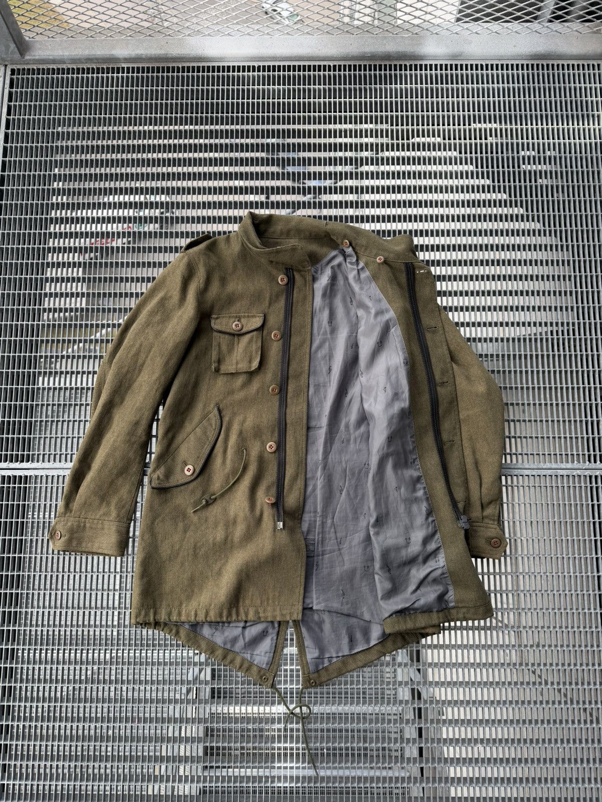Japanese Brand Hiromichi by Hiromichi Nakano Multipocket Military Jacket Size US L / EU 52-54 / 3 - 6 Thumbnail