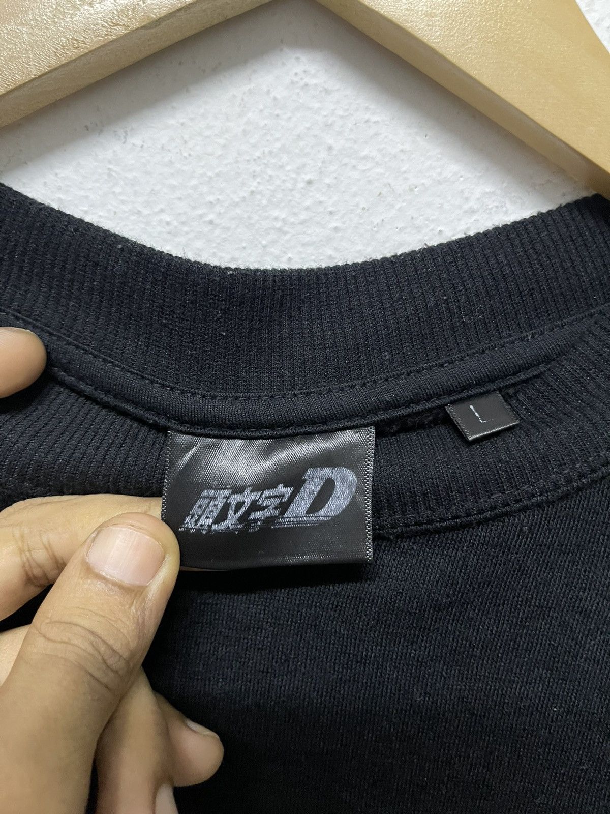 Anime × Japanese Brand × Vintage 2000s INTIAL D SHUICHI SHIGENO CREWNECK RARE Size US L / EU 52-54 / 3 - 15 Thumbnail