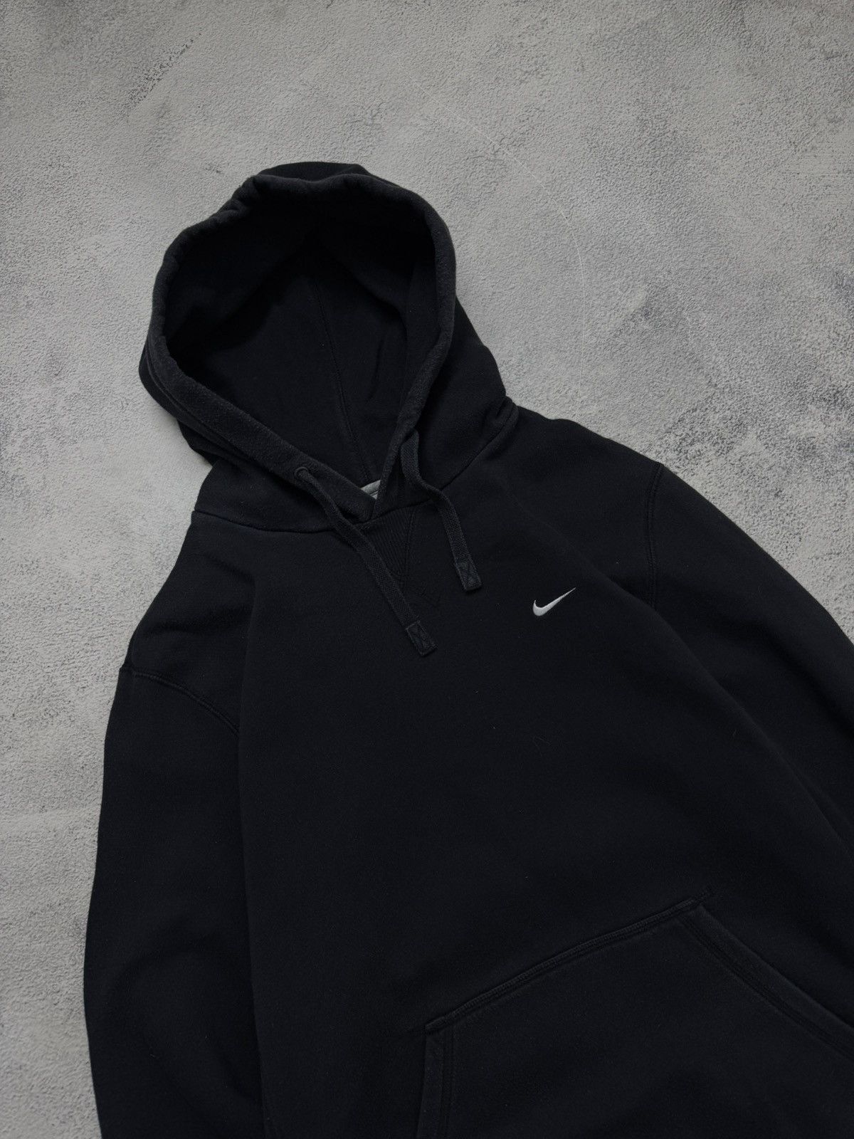 Nike Vintage Y2k Nike Mini Swoosh Basic Hoodie 00’s Size US L / EU 52-54 / 3 - 5 Thumbnail