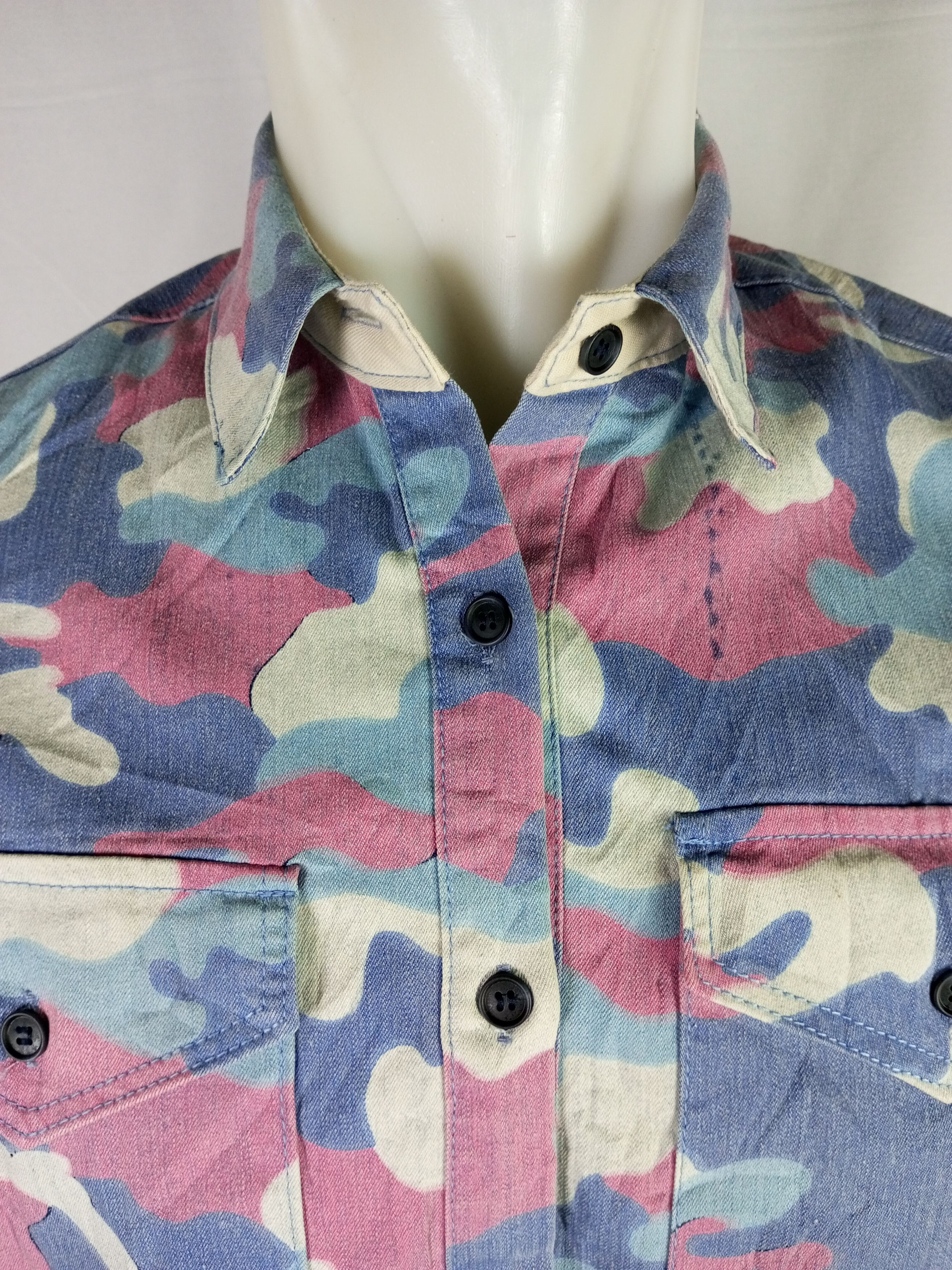 Japanese Brand Jolichiot multi colour camo street wear bape style Size US M / EU 48-50 / 2 - 4 Thumbnail