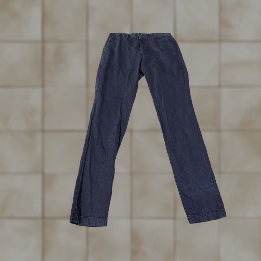 Zara Zara Pants Mens 28x32 Blue Straight Leg Dress Career Work Casual Size US 28 / EU 44 - 1 Thumbnail