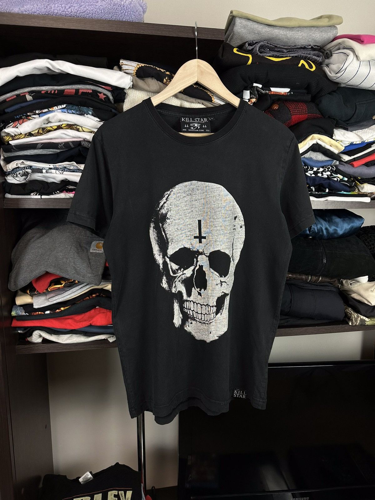 Japanese Brand × Killstar Killstar Cult Luxury Tee Size US M / EU 48-50 / 2 - 2 Thumbnail