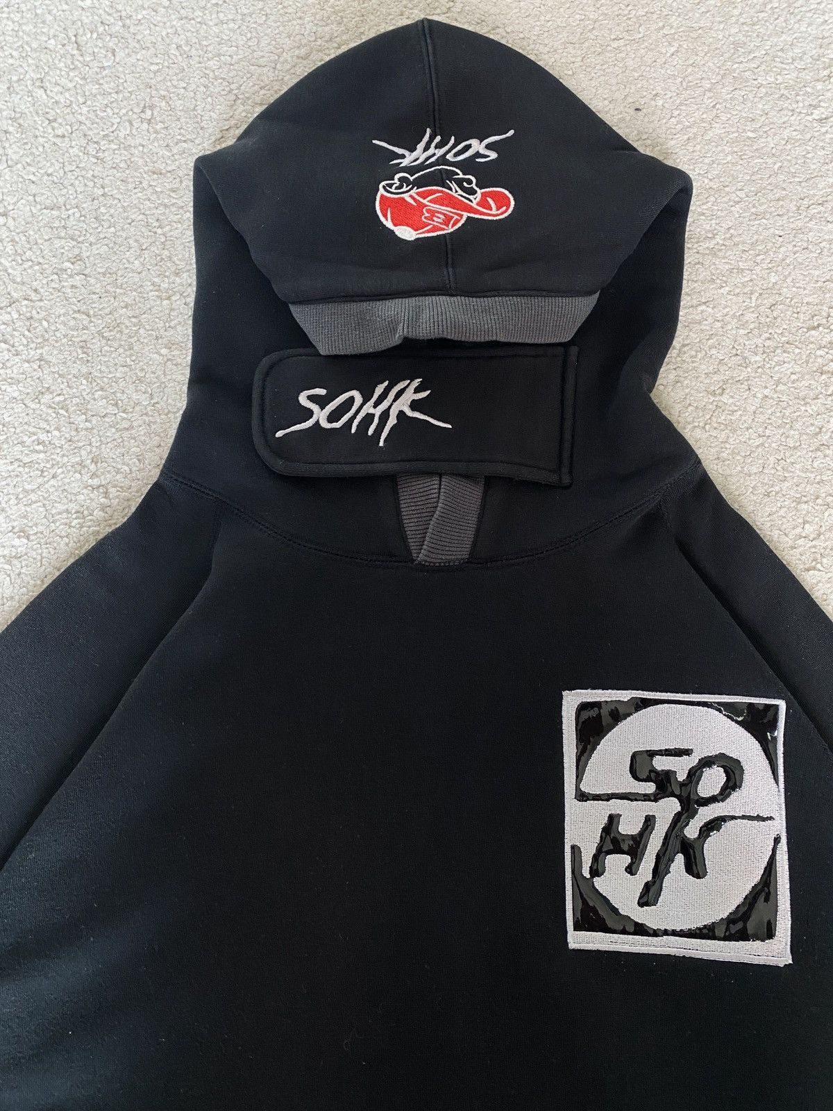 JNCO × Vintage Vintage School Of Hard Knocks Hoodie Size US L / EU 52-54 / 3 - 3 Thumbnail