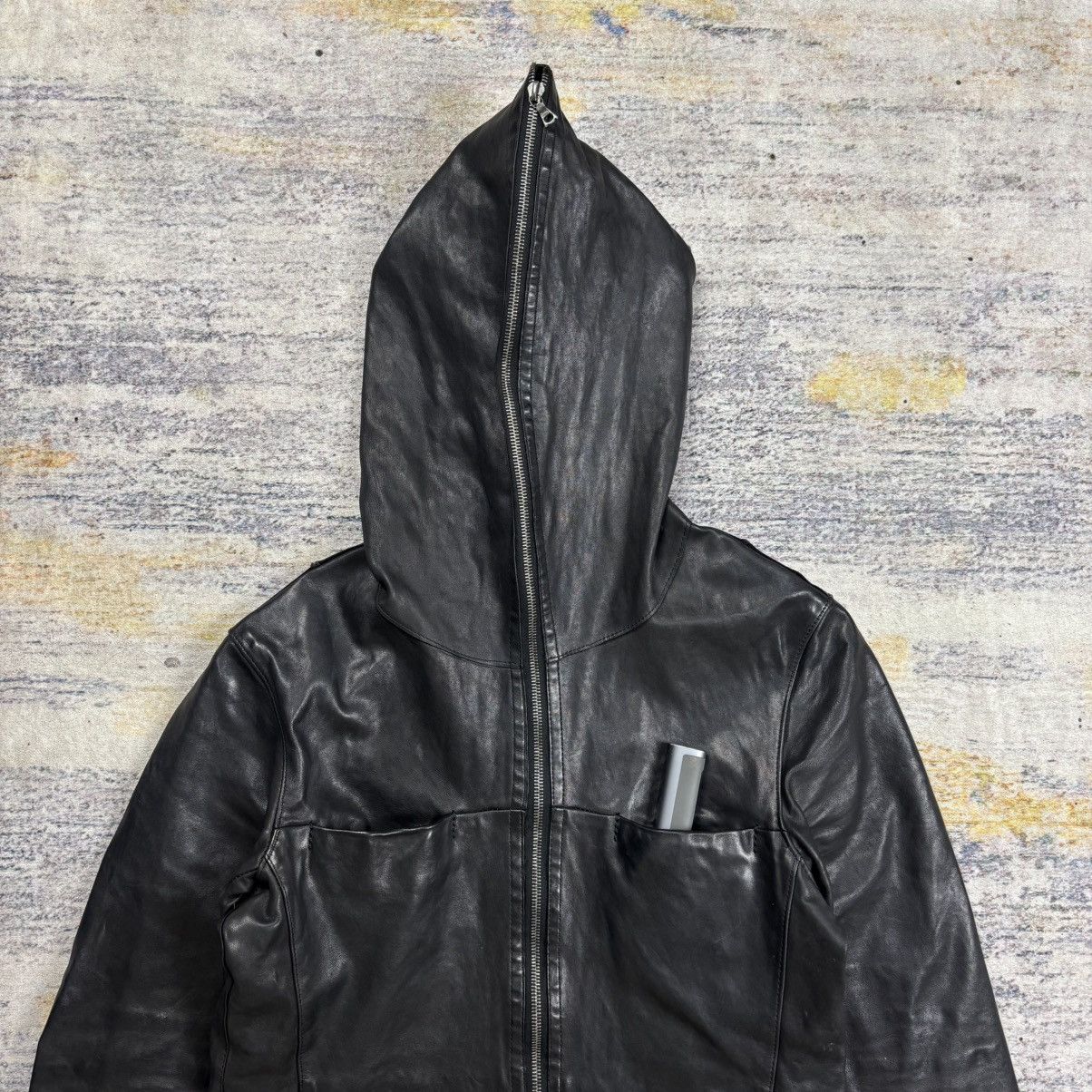 Isamu Katayama Backlash Isamu Katayama BACKLASH horsehide GIMP hooded leather jacket Size US S / EU 44-46 / 1 - 9 Thumbnail