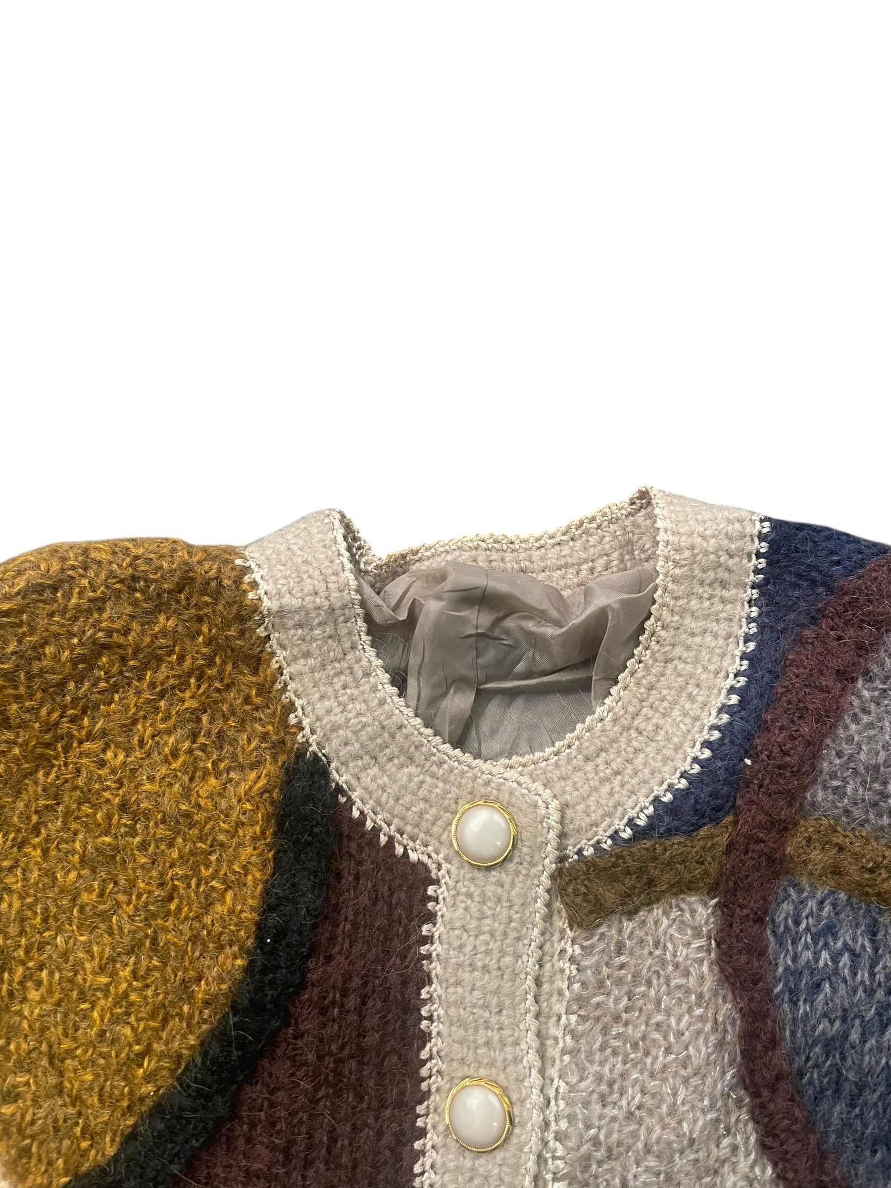Japanese Brand Vintage Mohair Jacket Size M / US 6-8 / IT 42-44 - 4 Thumbnail