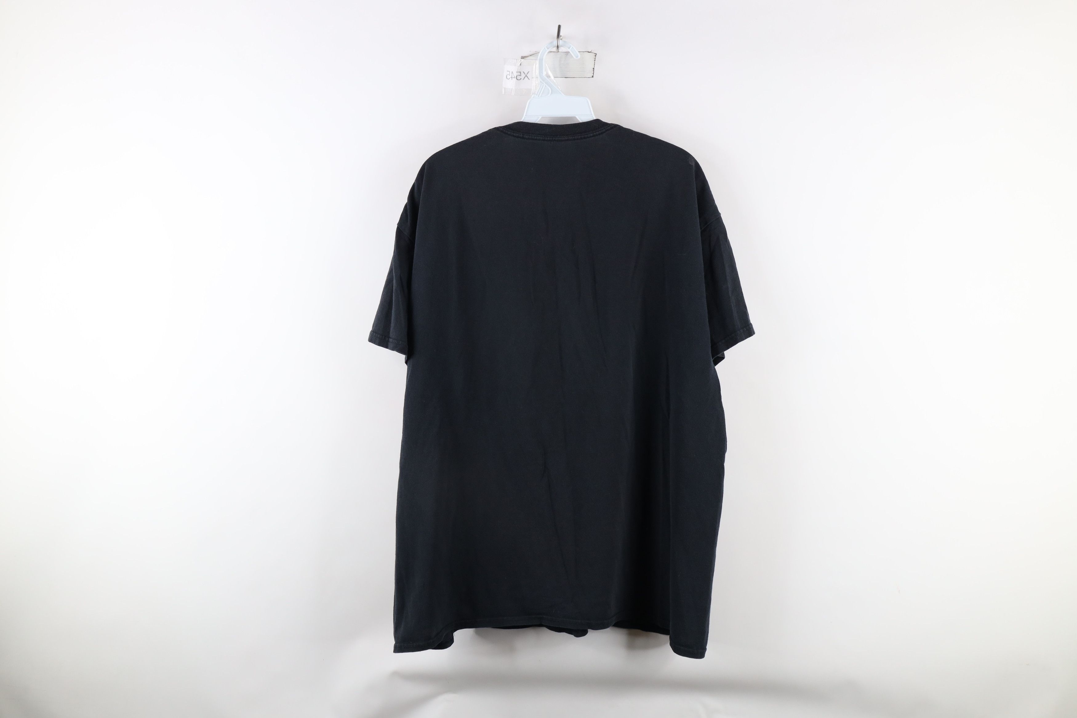 Vintage Vintage 90s Streetwear Short Sleeve T-Shirt Black Cotton Size US XL / EU 56 / 4 - 8 Thumbnail
