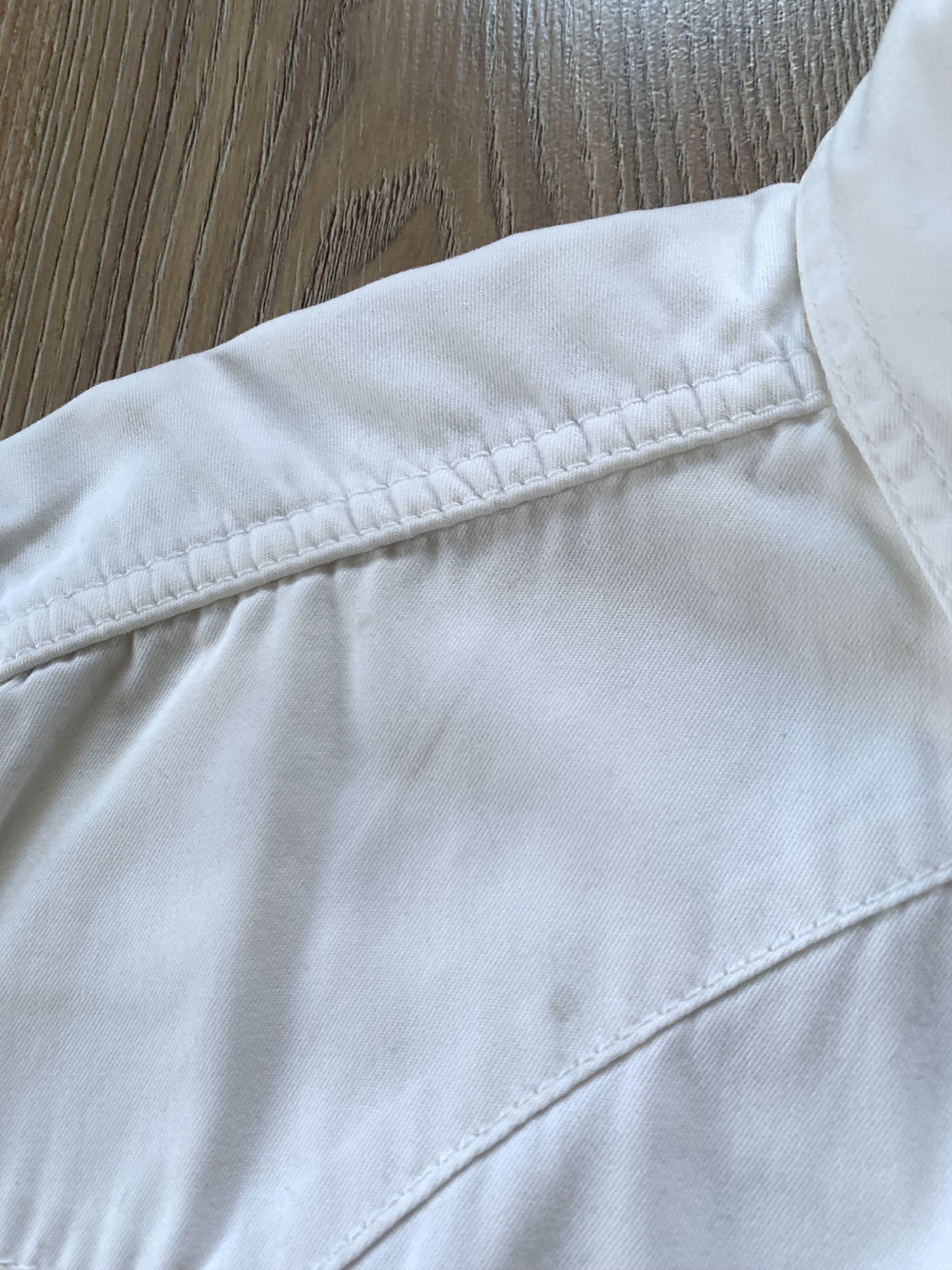 Wrangler Wrangler Authentic Western Long Sleeve White Snap Up Shirt Size US XXL / EU 58 / 5 - 10 Thumbnail
