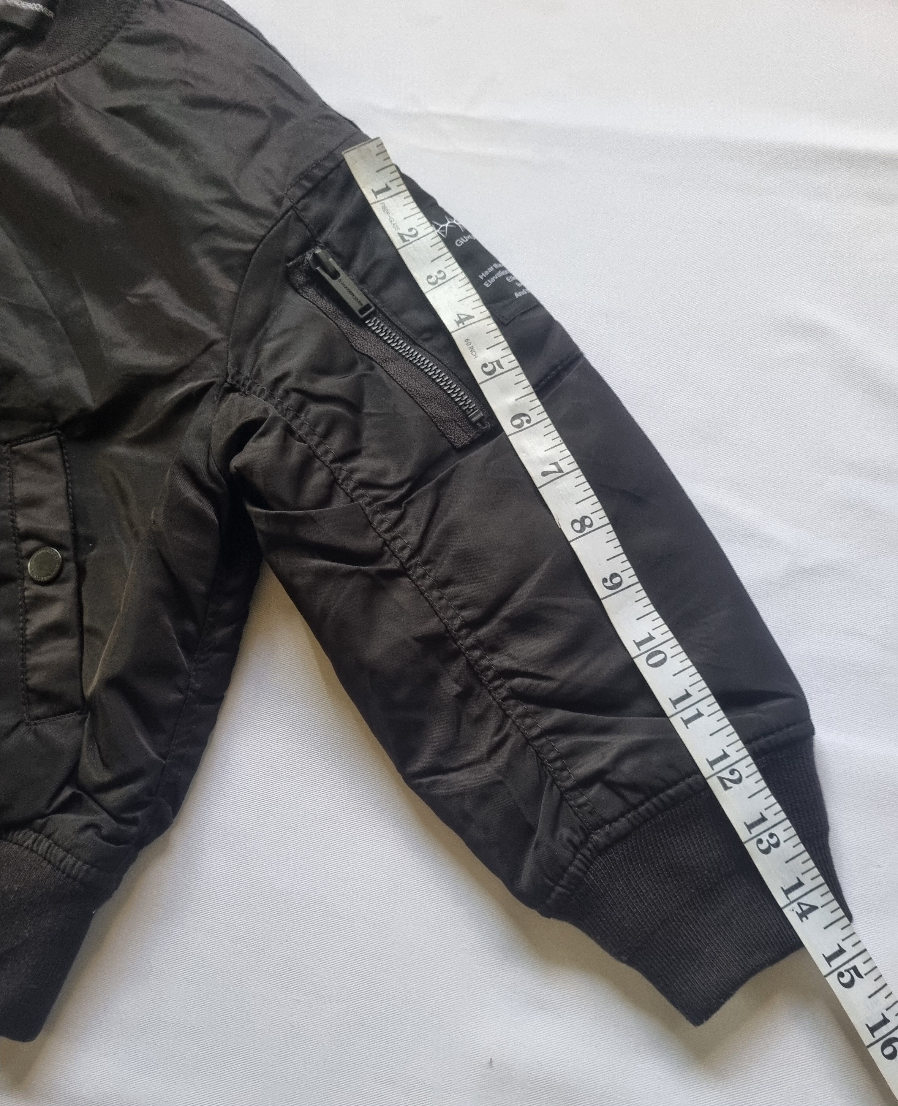 Japanese Brand × Jun Takahashi × Undercover Undercover X GU Freedom Noise Bomber Jacket For Small Boys Size US XXS / EU 40 - 6 Thumbnail