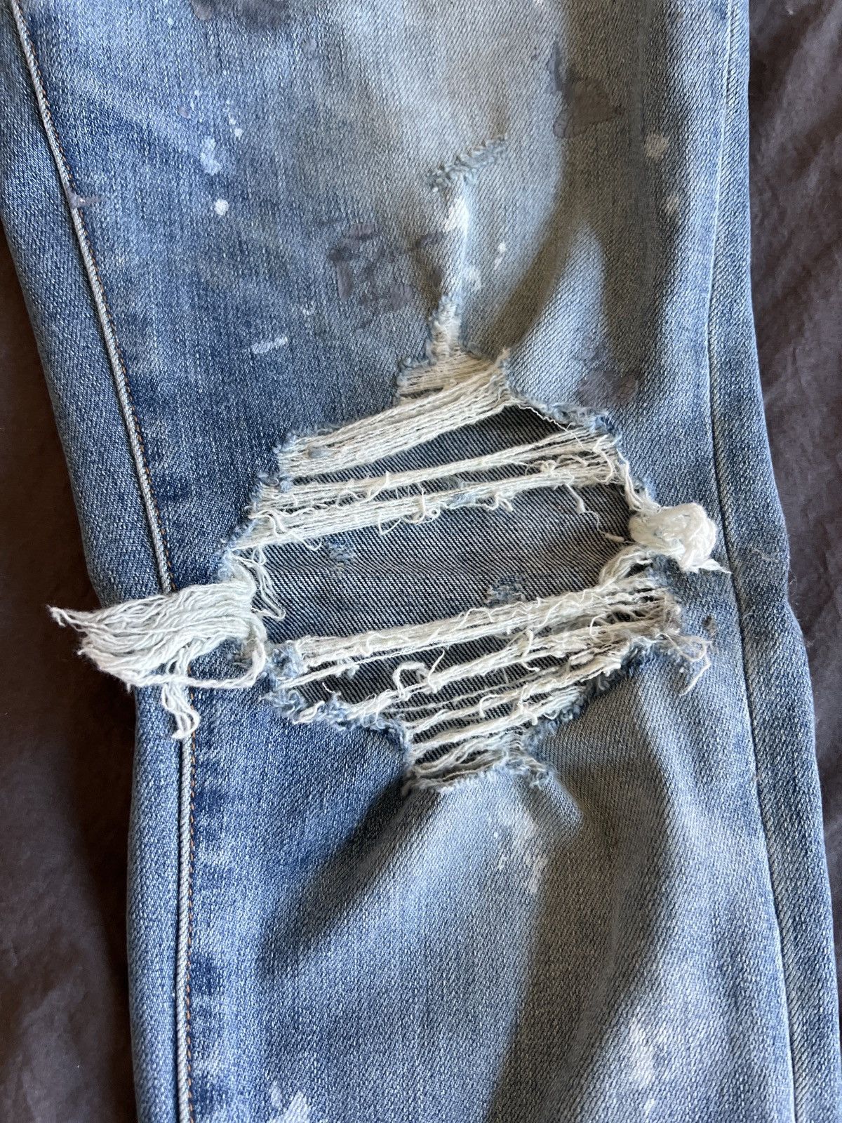 Amiri Amiri distressed painter jeans Size US 32 / EU 48 - 5 Thumbnail