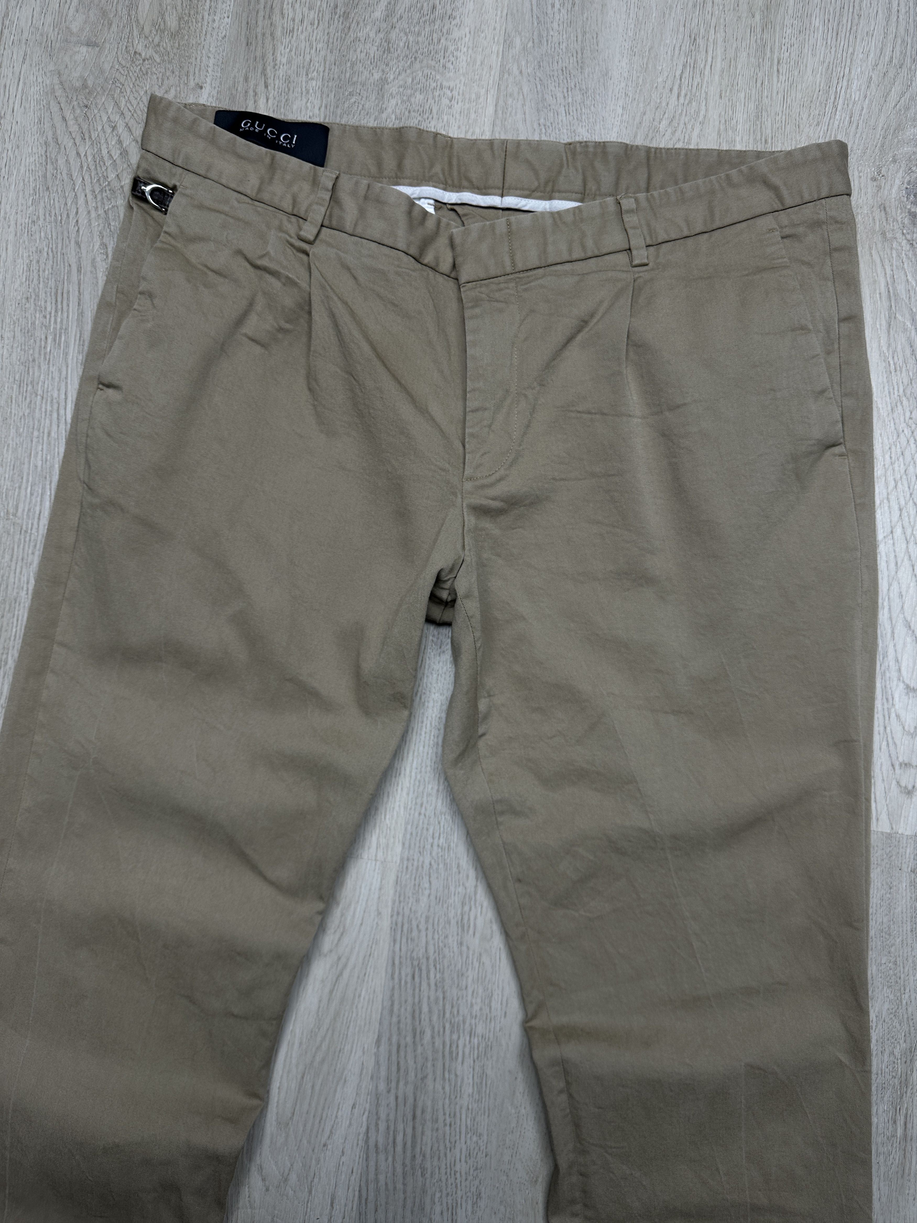 Gucci Gucci Riding Mens Chino Pants Trousers Size US 38 / EU 54 - 2 Thumbnail