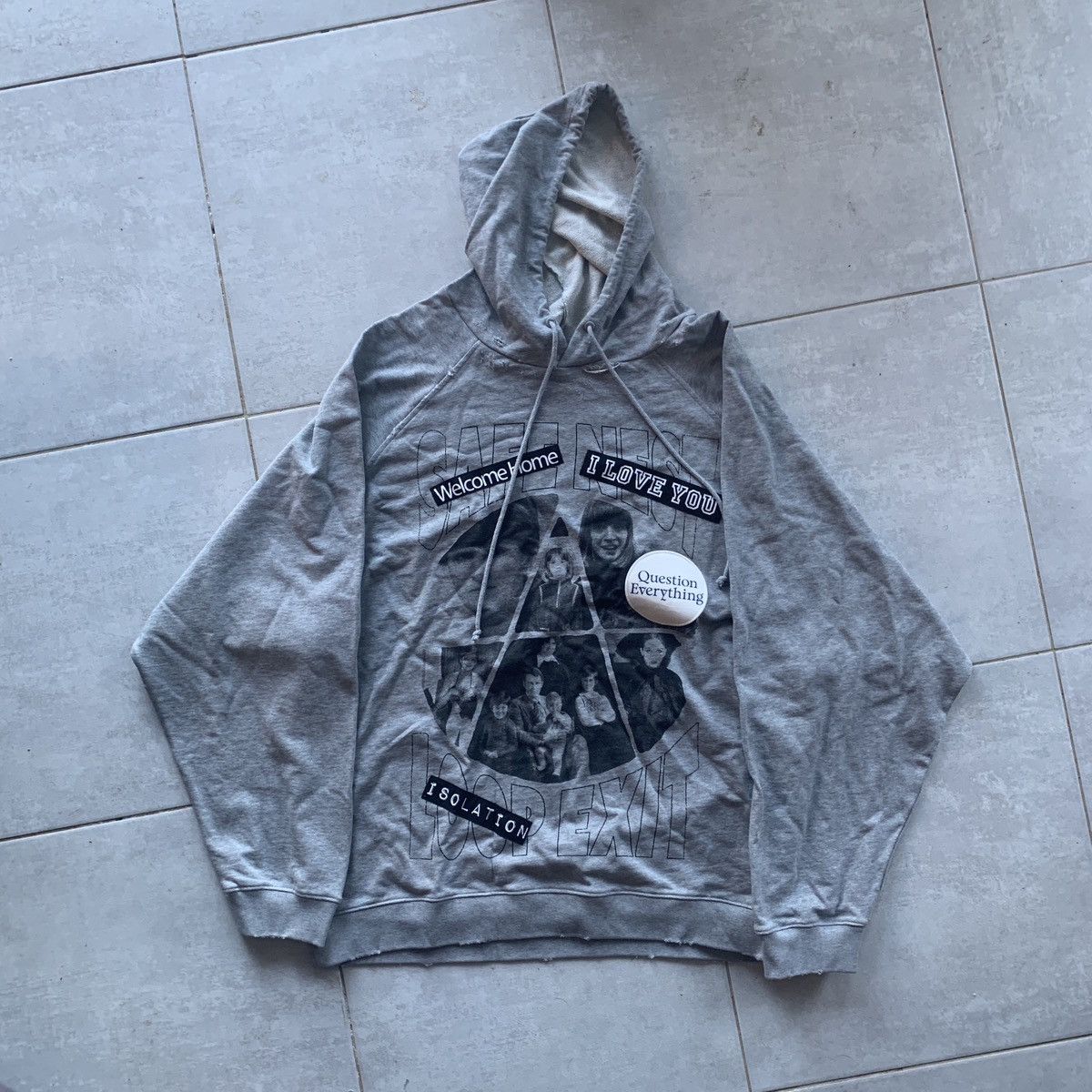 Raf Simons [52] 02AW Raf Simons Virginia Creeper Hoodie | Grailed