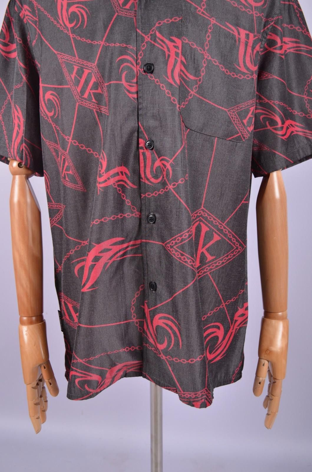 Han Kjobenhavn Han Kjobenhavn Grey Pink Summer Shirt Size M Mens Designer Size US M / EU 48-50 / 2 - 10 Thumbnail