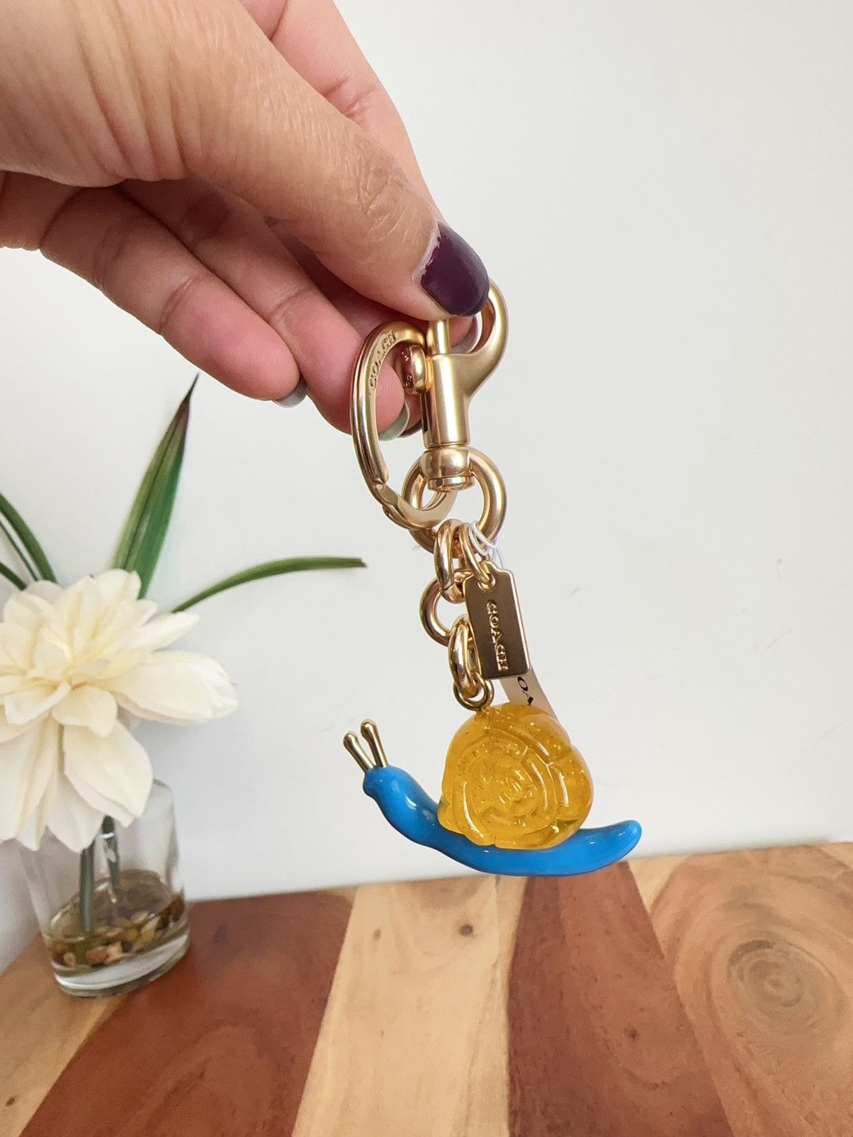 Coach NWT Coach X Observed By Us Snail Bag Charm Size ONE SIZE - 3 Thumbnail