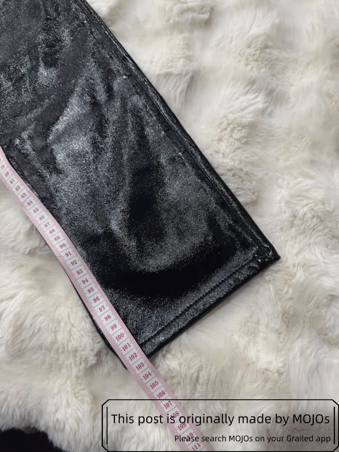 Saint Laurent Paris Sz 32 Saint Laurent Paris Patent Wax Denim mojos1923 Size US 32 / EU 48 - 9 Thumbnail