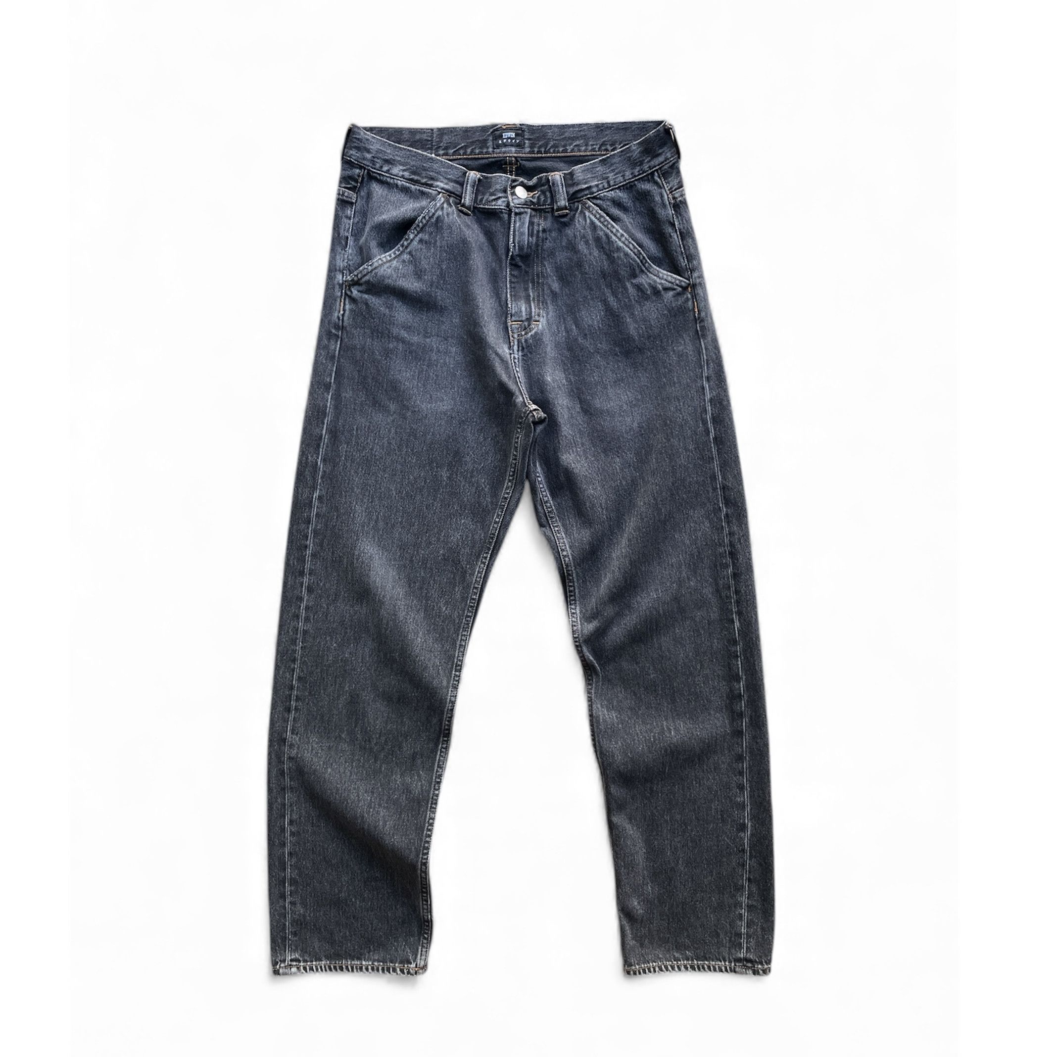 Edwin Straight leg Japanese brand washed denim jeans. Size US 30 / EU 46 - 1 Thumbnail