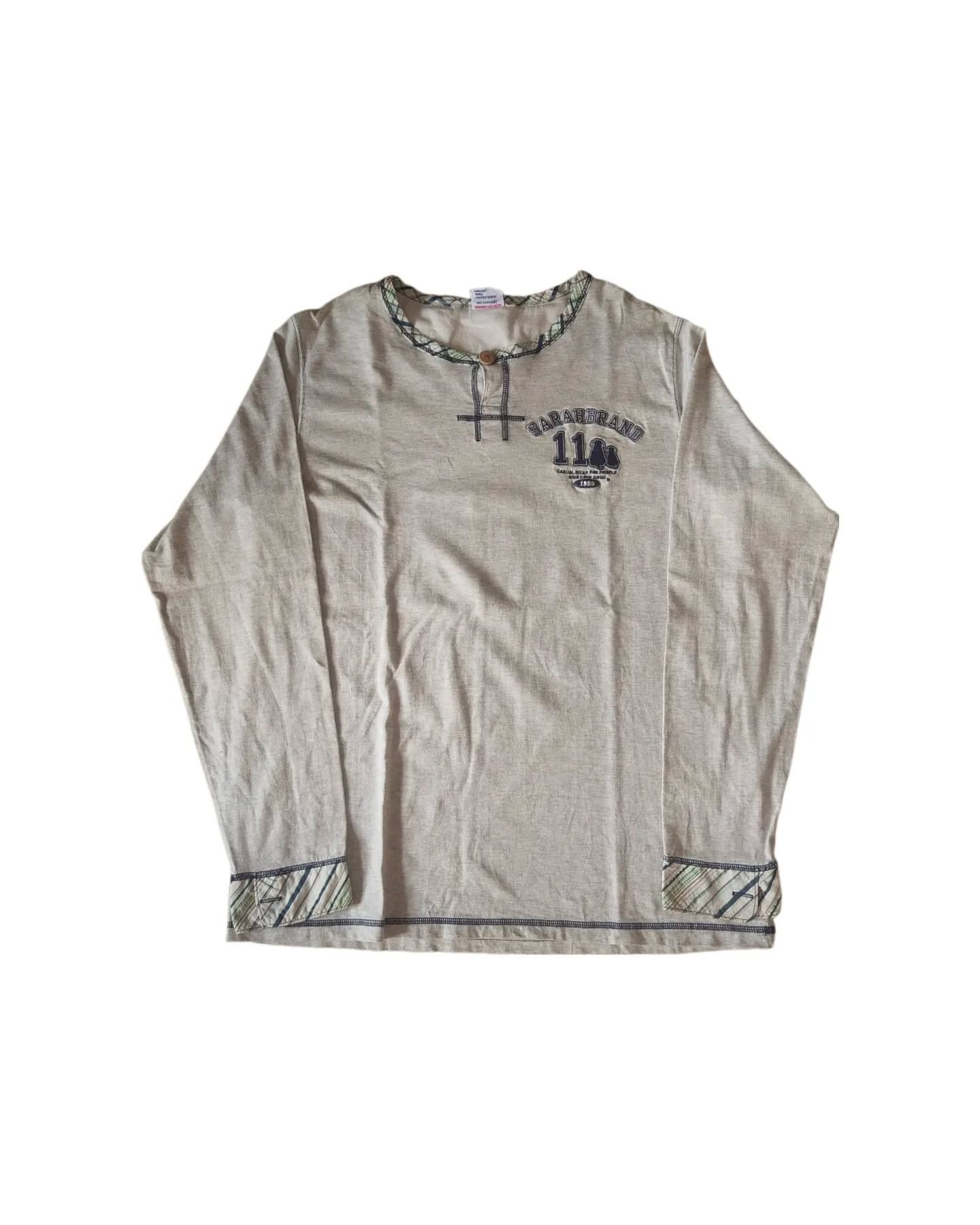 Japanese Brand Sarahbrand Naughty Angels Tokyo White Longsleeve Size US L / EU 52-54 / 3 - 1 Thumbnail