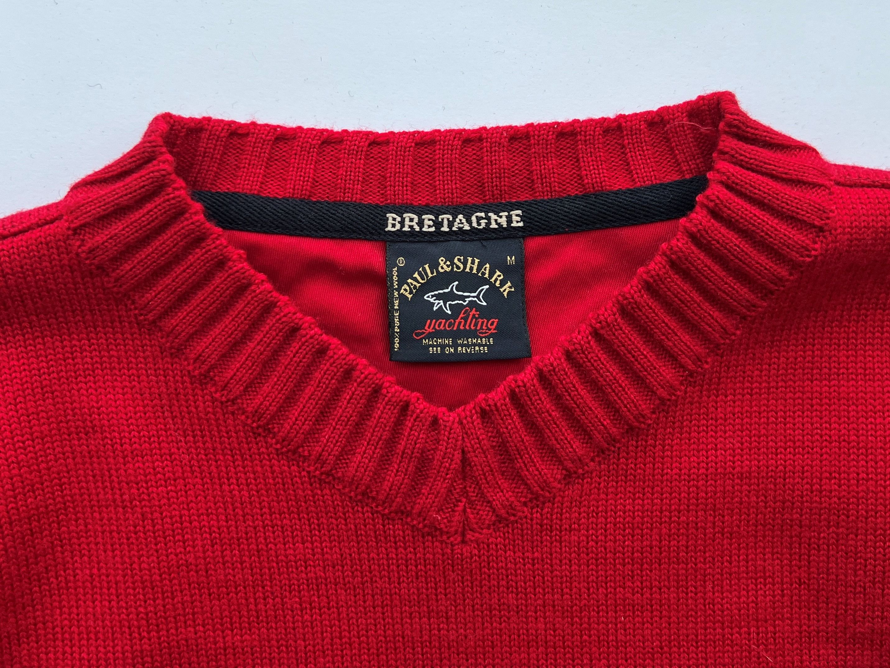 Paul & Shark Vintage Paul & Shark Wool Knit Sweater Vest Size US M / EU 48-50 / 2 - 4 Thumbnail