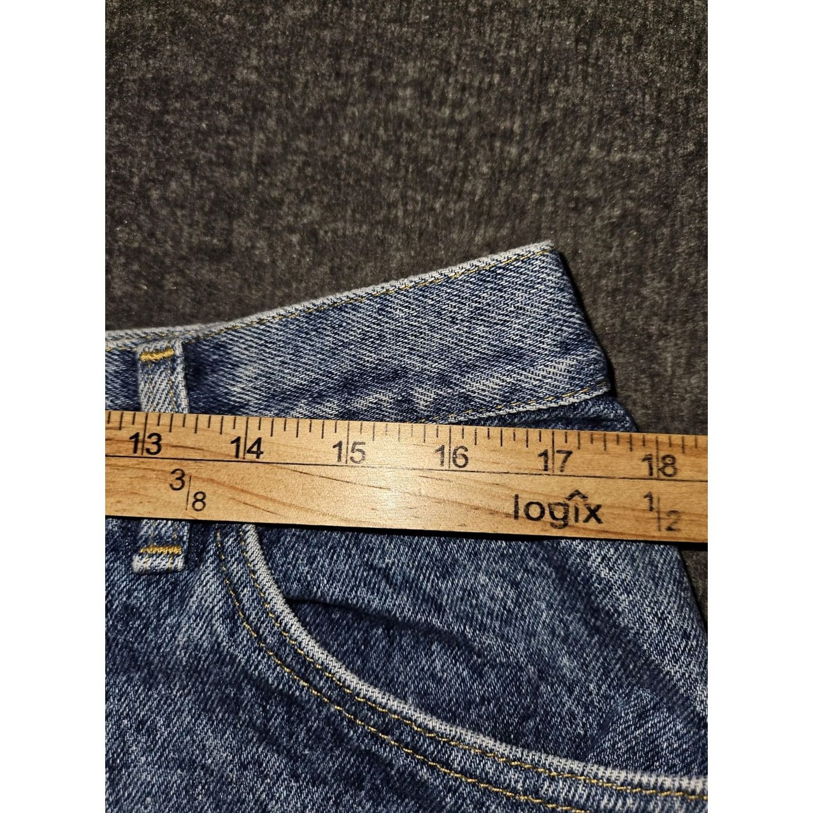 Lee VINTAGE Lee Jeans Womens 20W High Waist Tapered Leg Made USA 90s Denim Pants Size 42" / US 20 - 4 Thumbnail