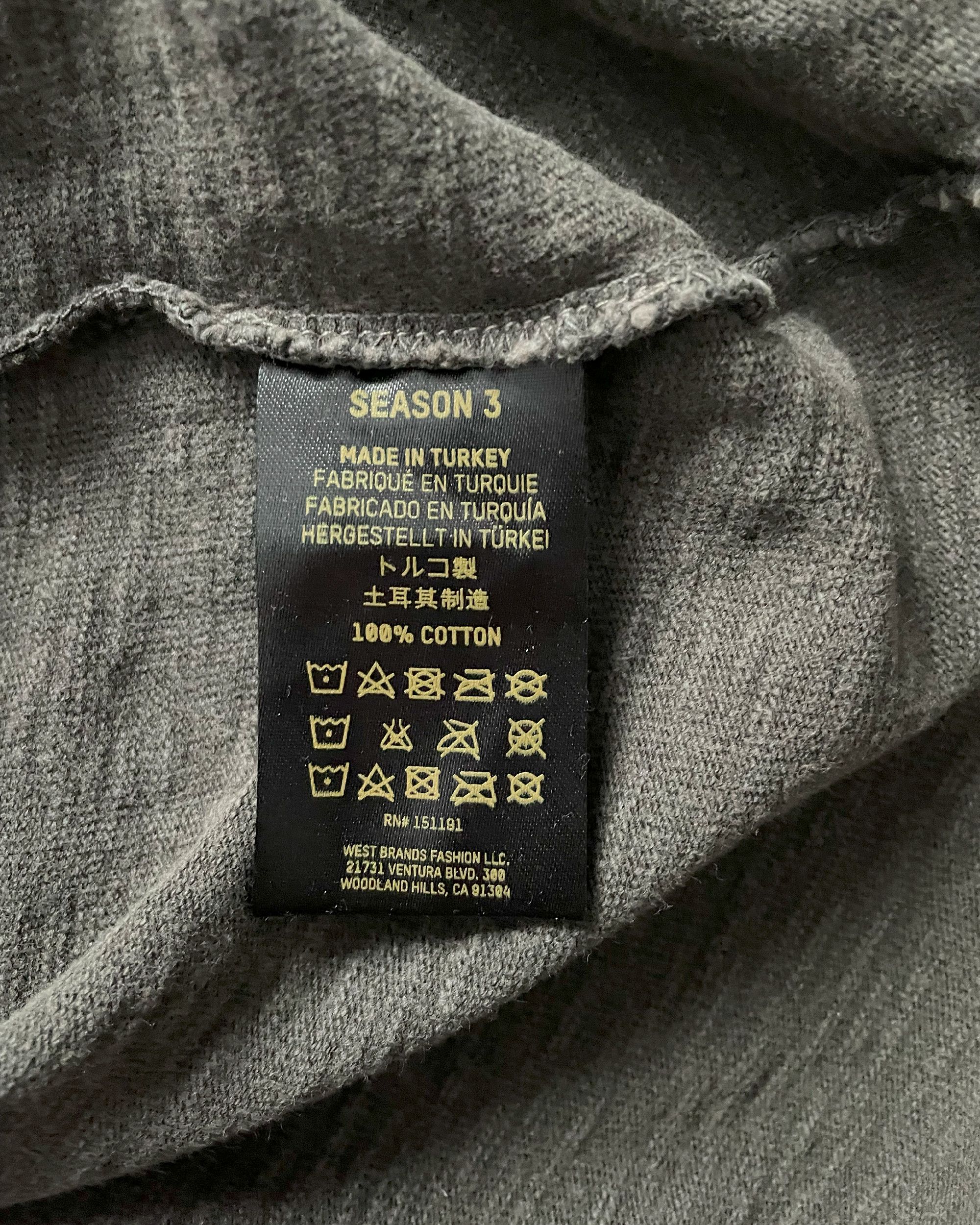 Yeezy Yeezy Season 3 T-Shirt Size US S / EU 44-46 / 1 - 6 Thumbnail