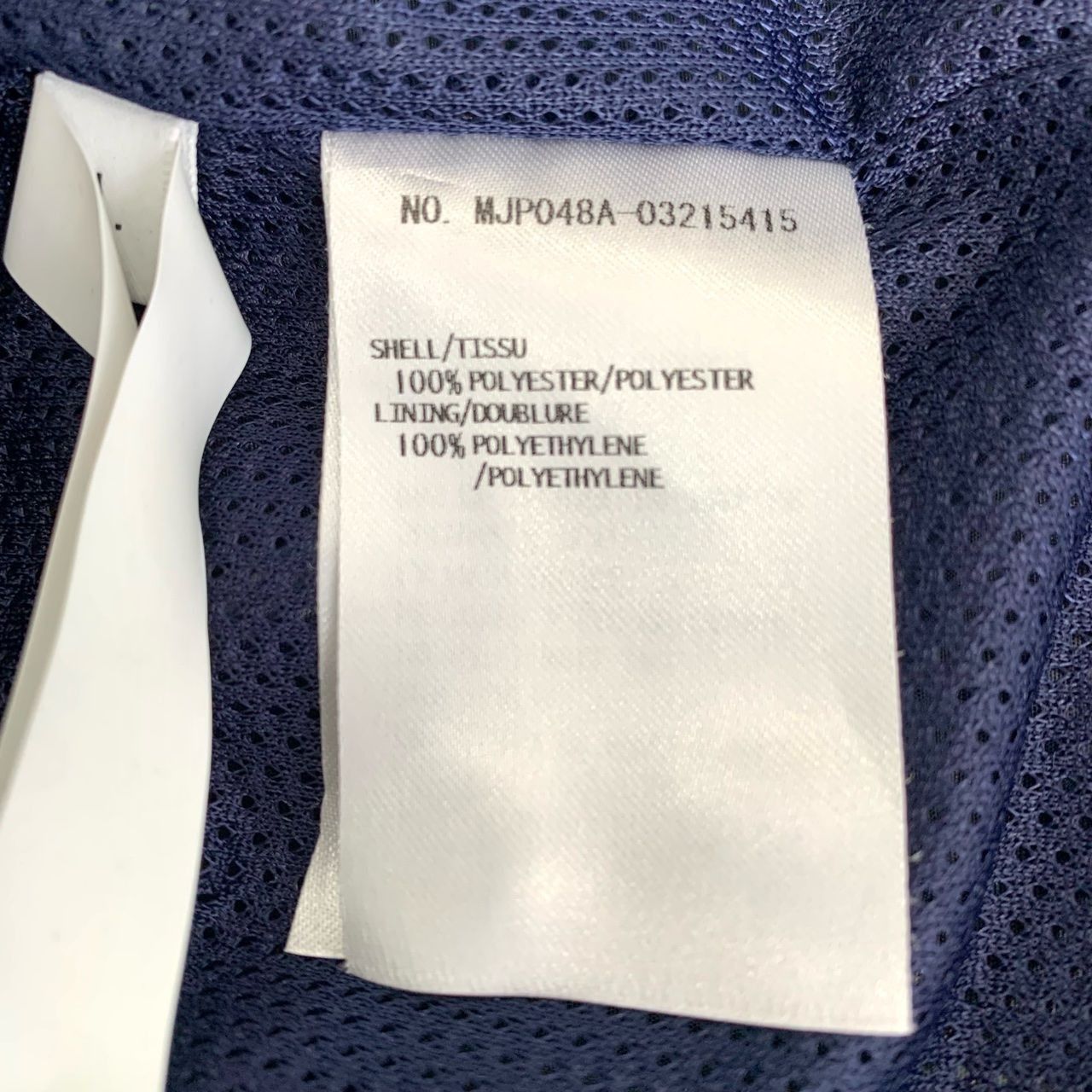 Thom Browne Thom Browne Navy Blue Long Sleeve Shirt Size 1 Made In Italy Size US S / EU 44-46 / 1 - 4 Thumbnail