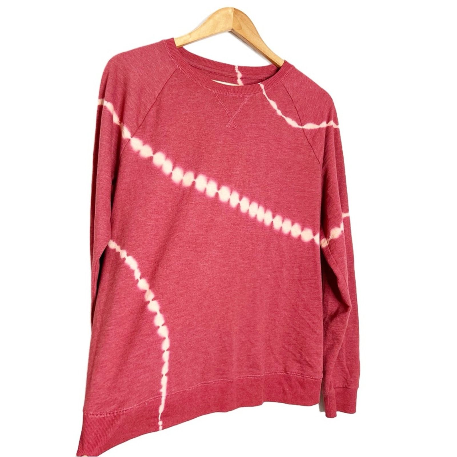 Sonoma Sonoma Women’s Red Crewneck Knit Sweater Pullover Size L / US 10 / IT 46 - 8 Thumbnail