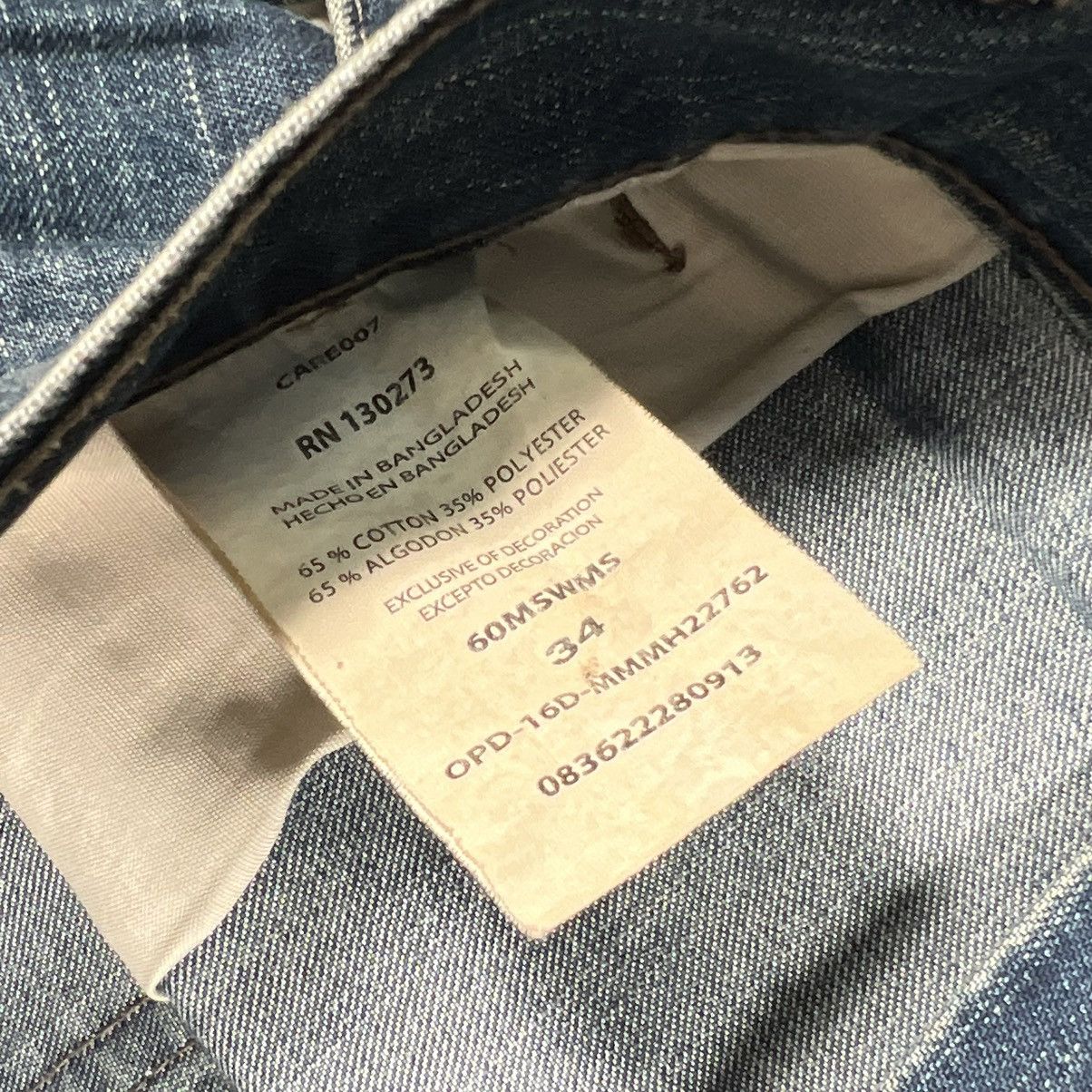 Vintage × Wrangler Vintage 90s Wrangler Carpenter Cargo Jean Shorts Jorts Size US 34 / EU 50 - 4 Thumbnail