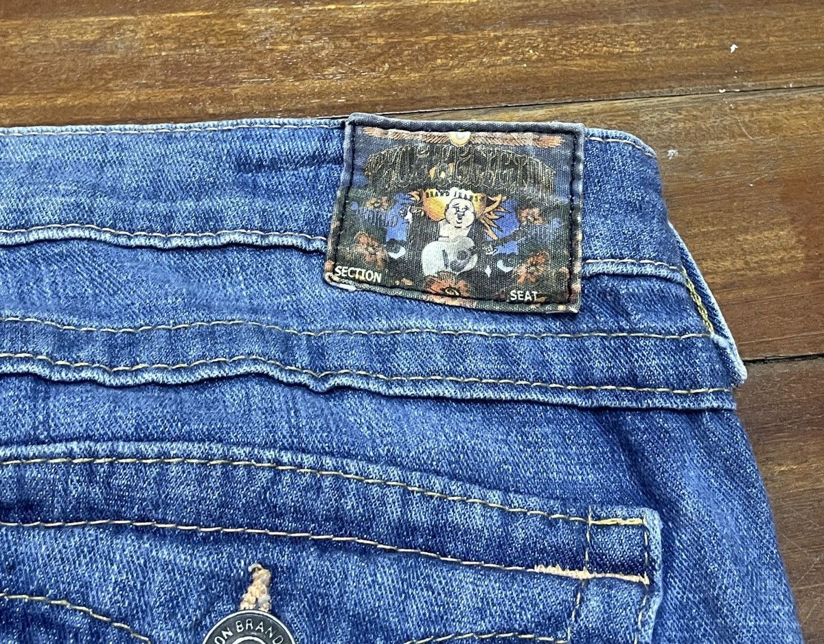 True Religion × Vintage Rare Vintage True Religion Made In Usa Flared Jeans 1990s Size US 31 - 9 Thumbnail
