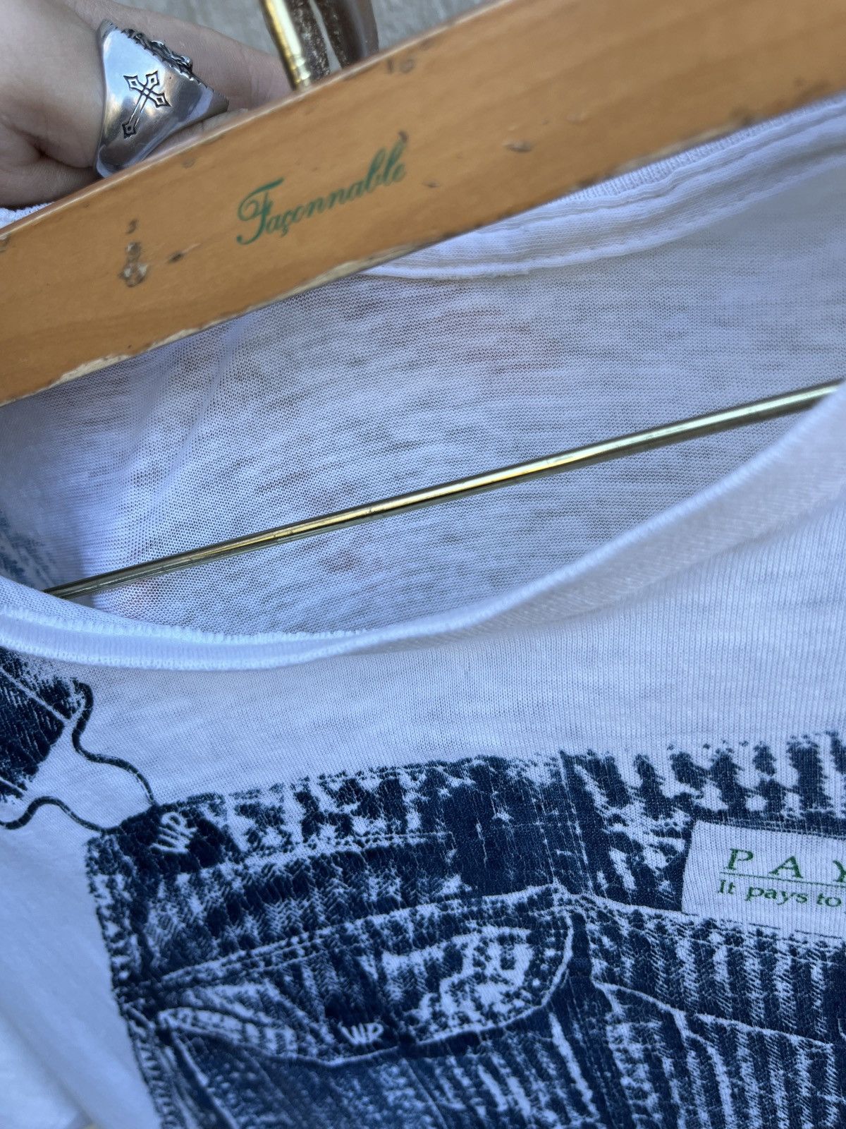 Other Vintage Trompe-l'œil style overall promo tee Size US M / EU 48-50 / 2 - 4 Thumbnail
