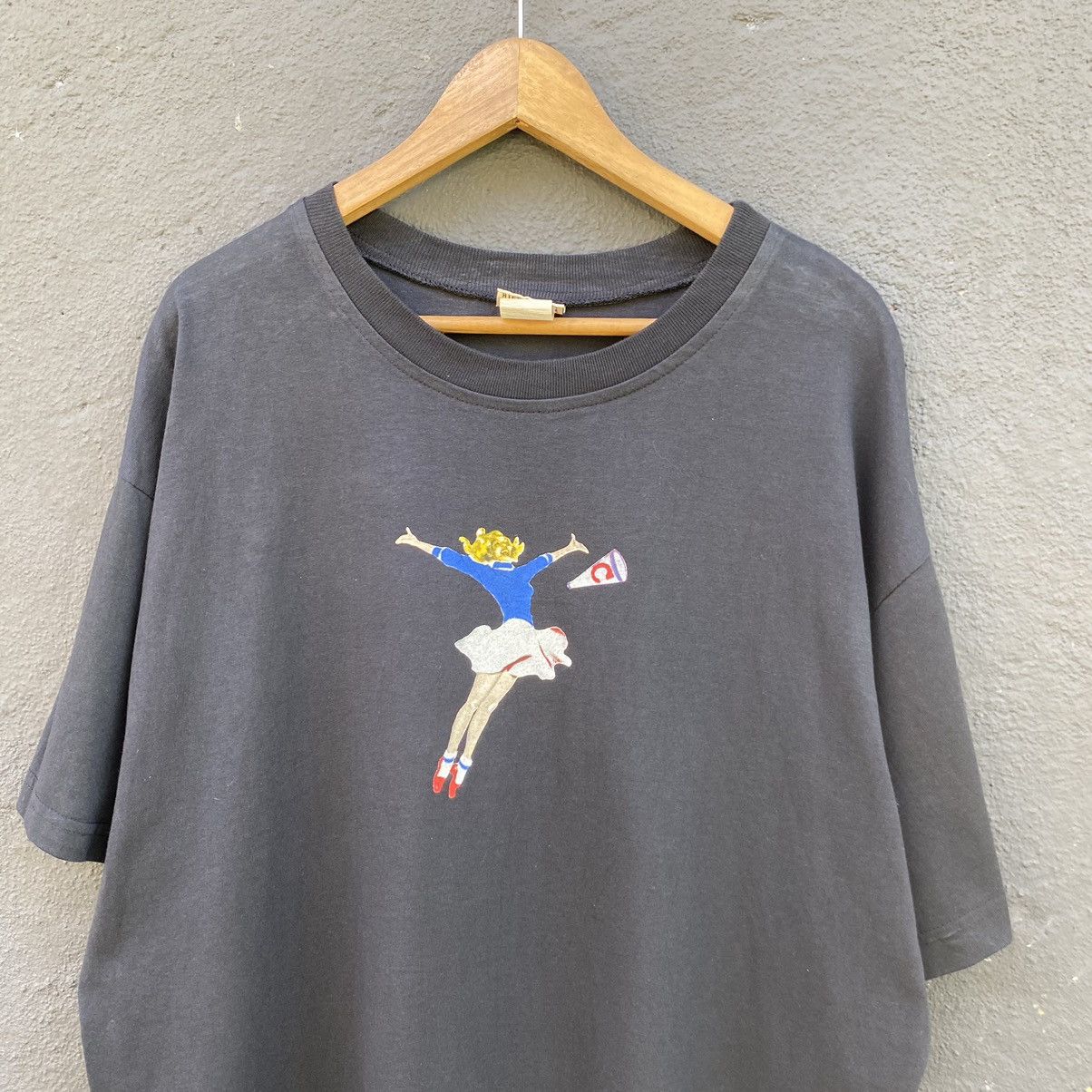 Vintage Vintage 90s Big Hair In America ERD GRUNGE GRAIL TSHIRT Size US XL / EU 56 / 4 - 3 Thumbnail