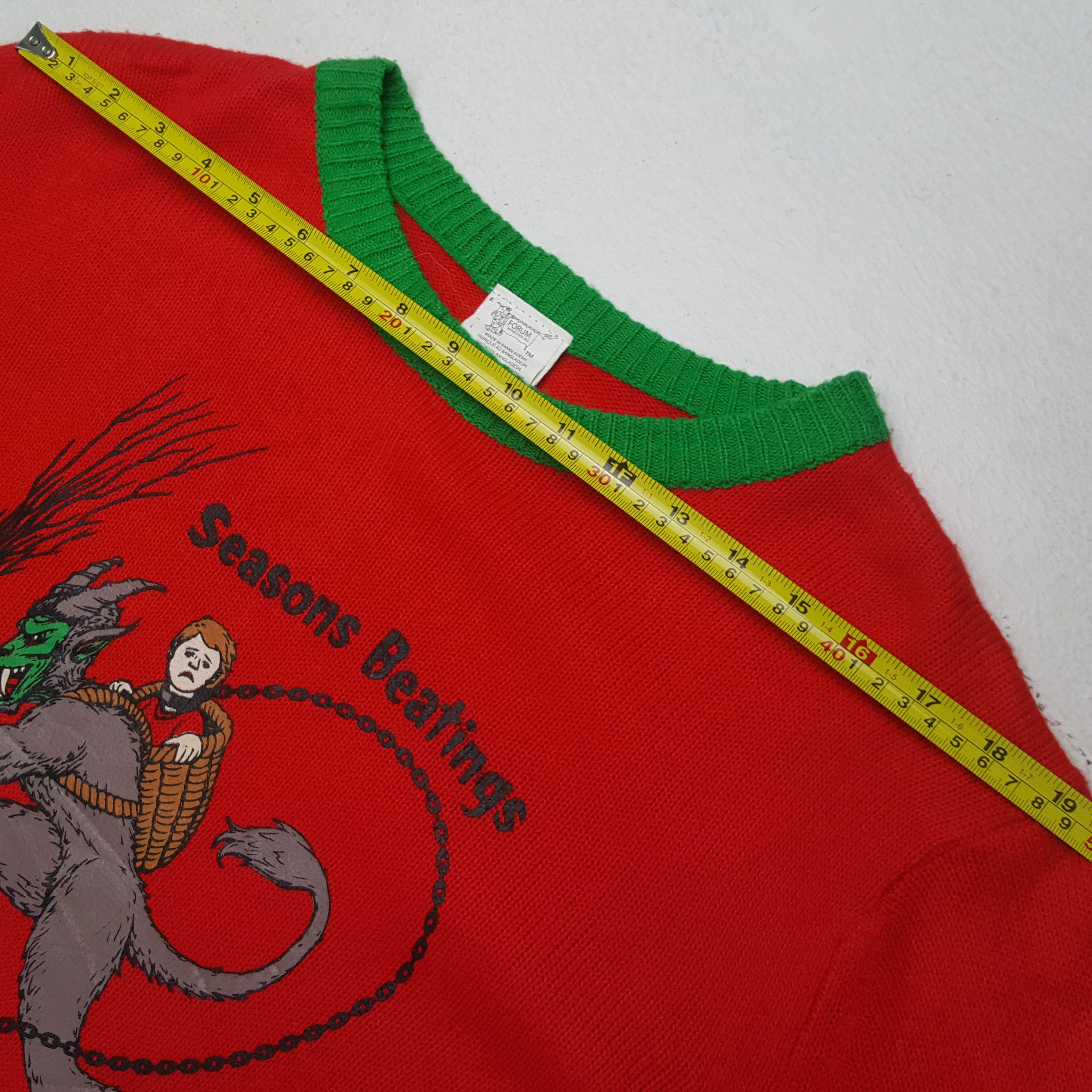 Vintage Krampus Season Beanting Sweatshirt RR5 Size US M / EU 48-50 / 2 - 6 Thumbnail