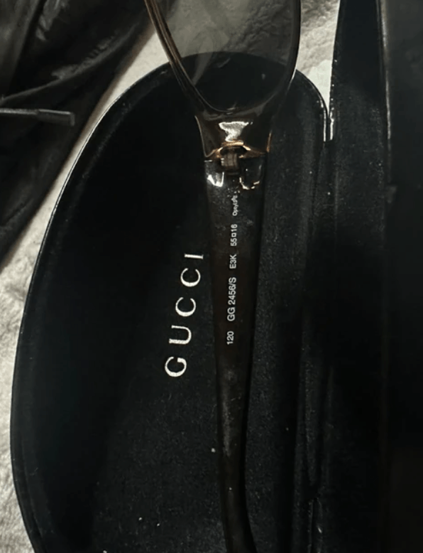 Gucci Gucci Sunglasses GG2556 Mask Tom Ford Vintage Silver Size ONE SIZE - 4 Thumbnail