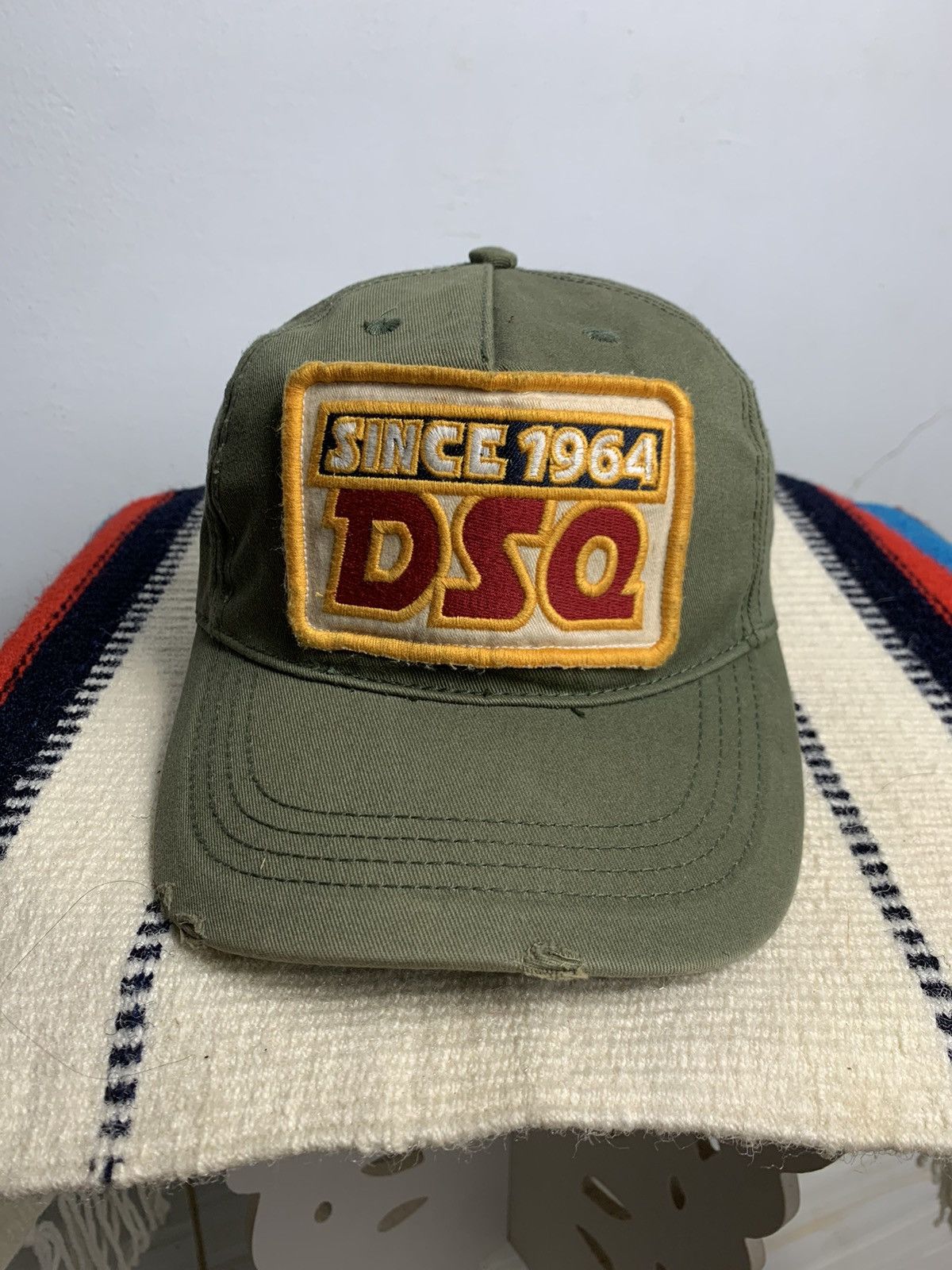 Designer × Dsquared2 × Japanese Brand Dsquared2 Hat DSQ Patch Size ONE SIZE - 1 Thumbnail