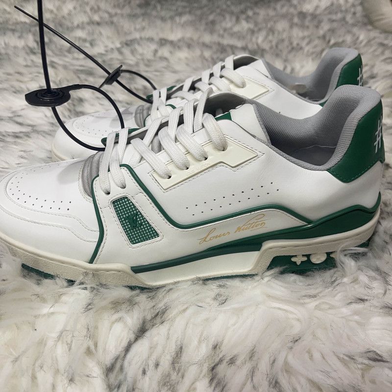 Louis Vuitton Louis Vuitton Trainer Low-Top Fashion Sneakers 0079 Size US 7.5 / EU 40-41 - 1 Thumbnail