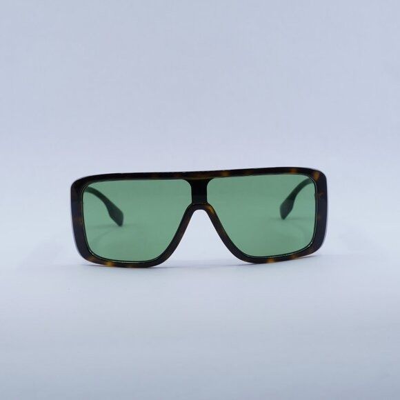 Burberry Burberry BE4401U 3002/2 Havana Shield Sunglasses Size ONE SIZE - 4 Thumbnail