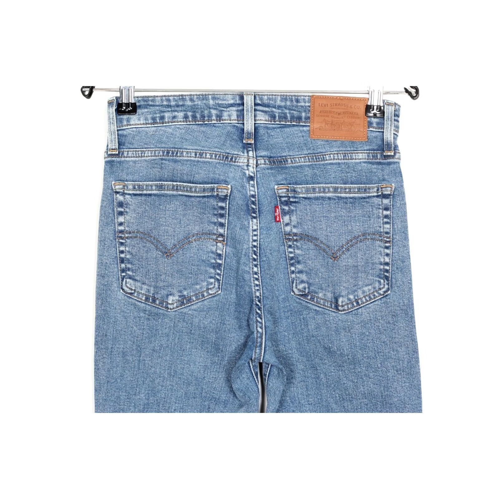 Levi's LEVI’S 726 FLARE PREMIUM Big E Bootcut Jeans Women W26 L30 DZ7372 Size 26" / US 2 / IT 38 - 3 Thumbnail