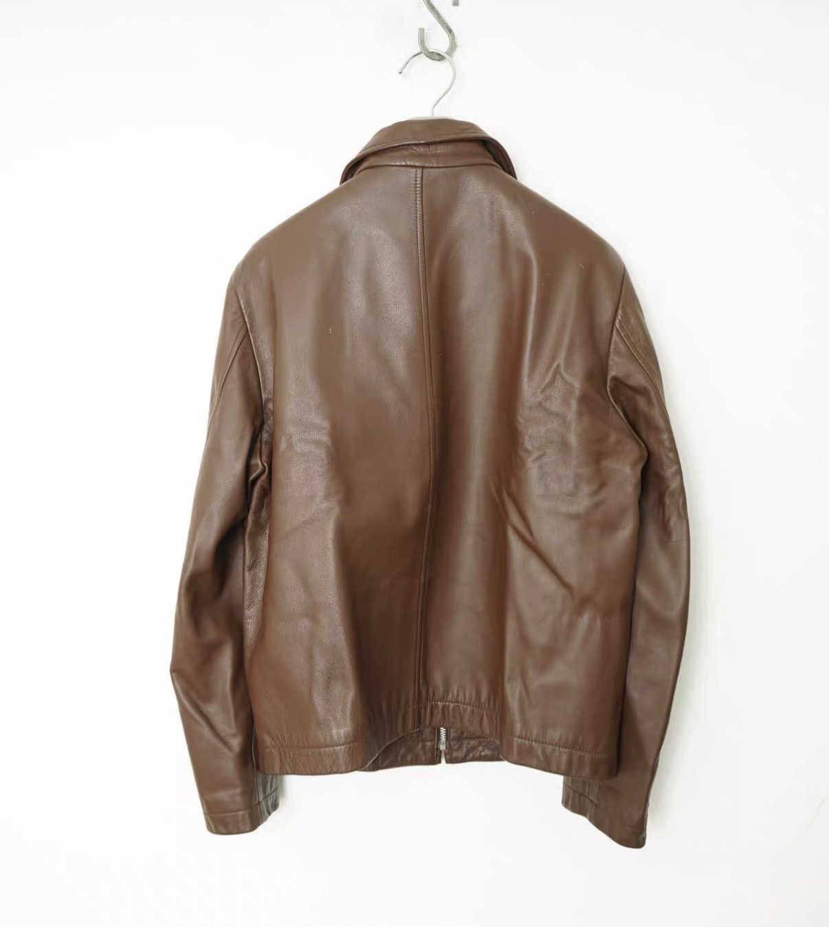Yohji Yamamoto Yohji Yamamoto AAR Dark Brown Leather Jacket Size US M / EU 48-50 / 2 - 5 Thumbnail