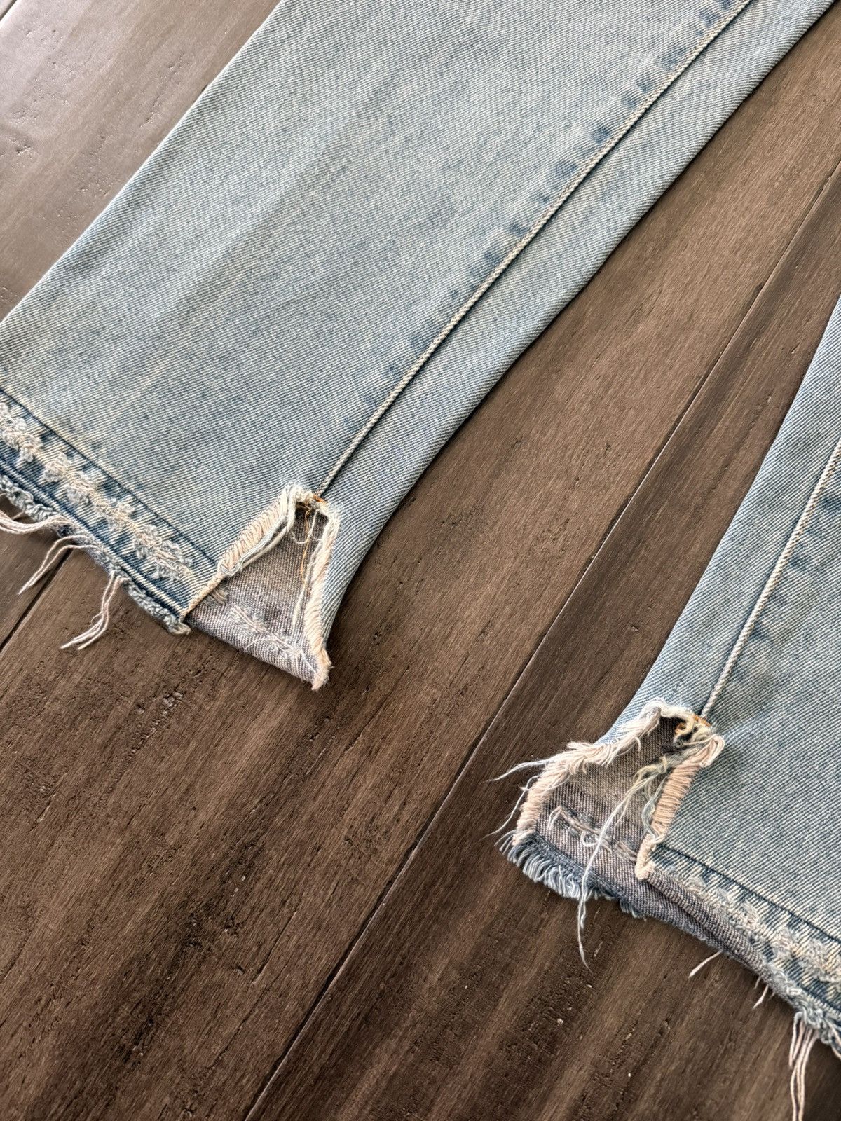 Doublet 22SS My Way Recycle Denim Straight Pants Small Size US 29 - 2 Thumbnail